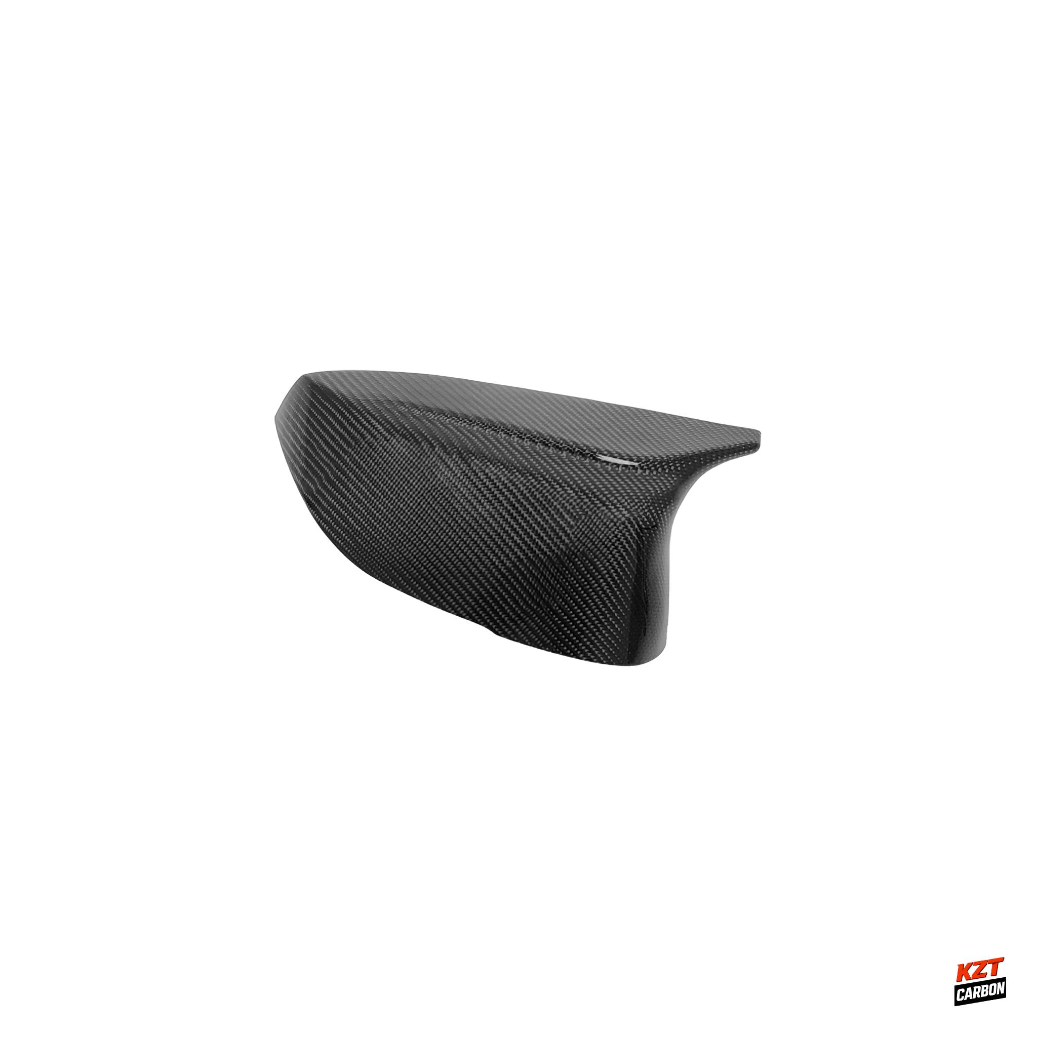 For Infiniti Q50 V37 Sedan 13-24 Carbon KZ Style Side Rear View Mirror Cover