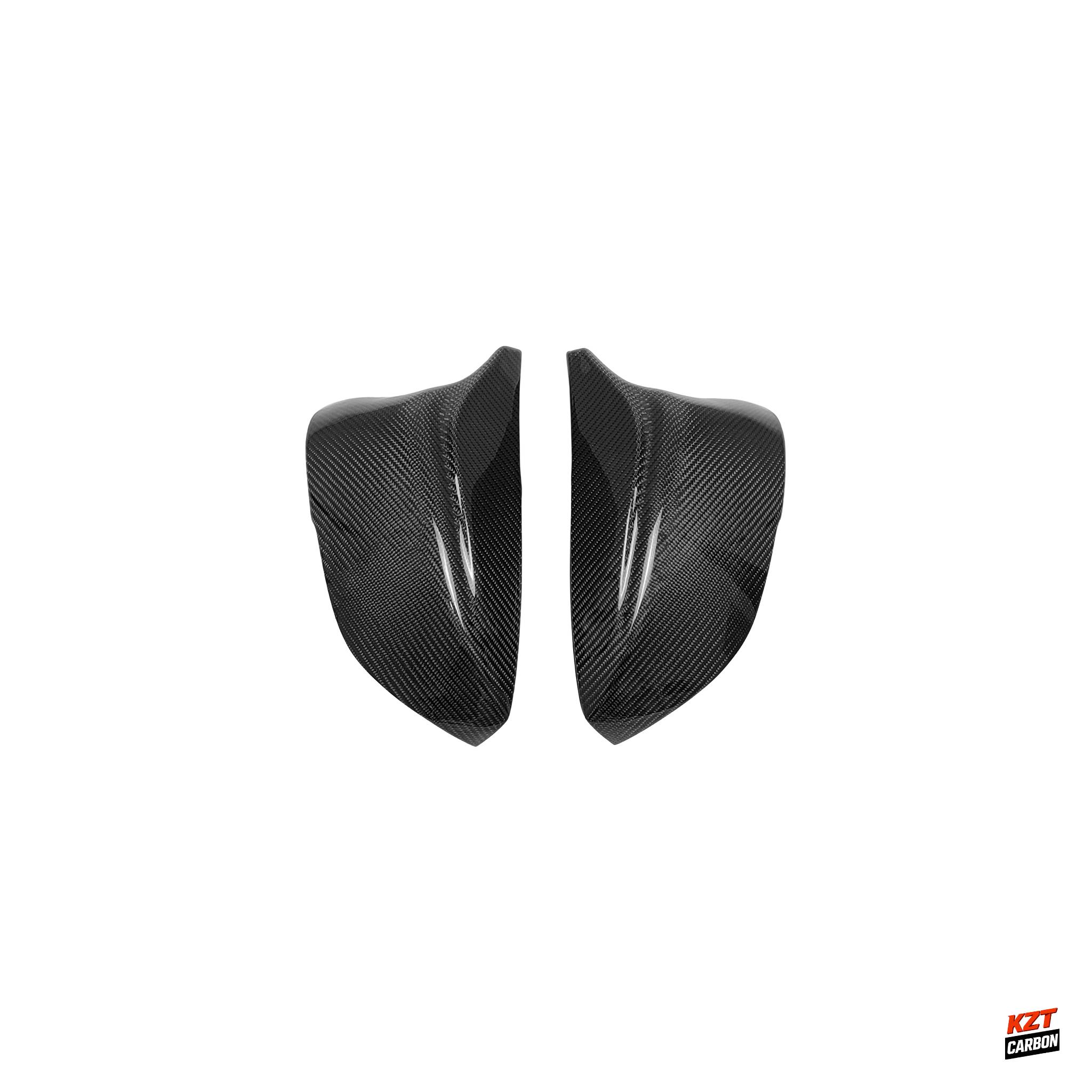 For Infiniti Q50 V37 Sedan 13-24 Carbon KZ Style Side Rear View Mirror Cover