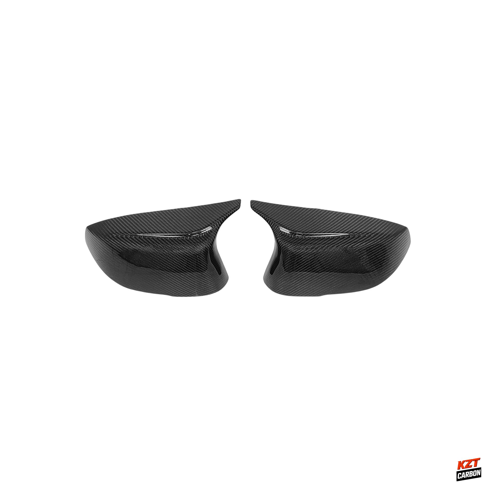 For Infiniti Q50 V37 Sedan 13-24 Carbon KZ Style Side Rear View Mirror Cover