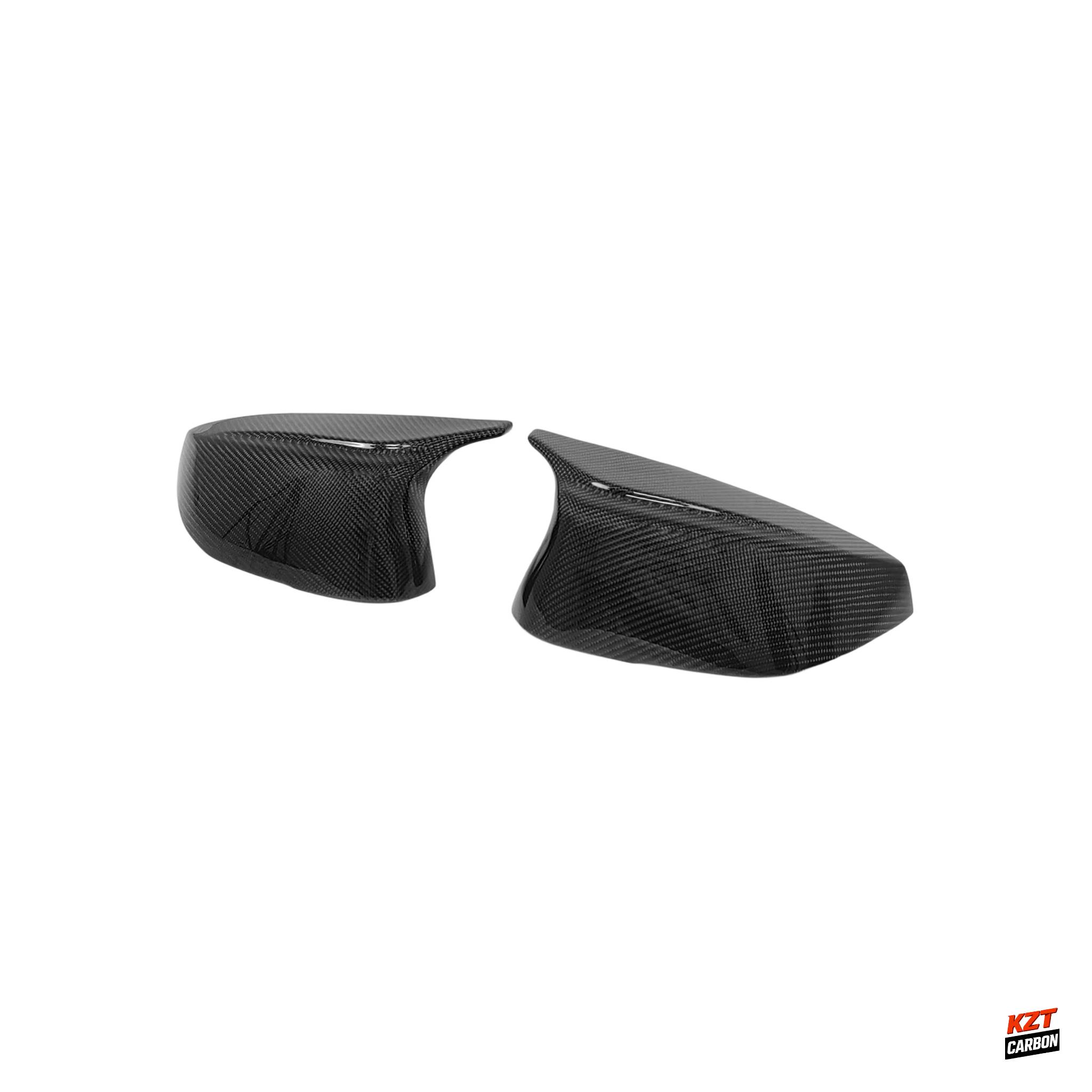 For Infiniti Q50 V37 Sedan 13-24 Carbon KZ Style Side Rear View Mirror Cover