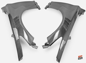 For Infiniti Q50 2013-24 EPA Type Carbon Fiber Front Vented Fenders Replacement
