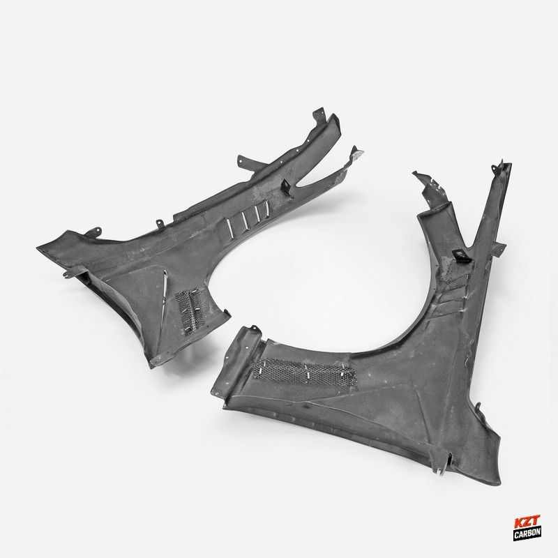 For Infiniti Q50 2013-24 EPA Type Carbon Fiber Front Vented Fenders Replacement