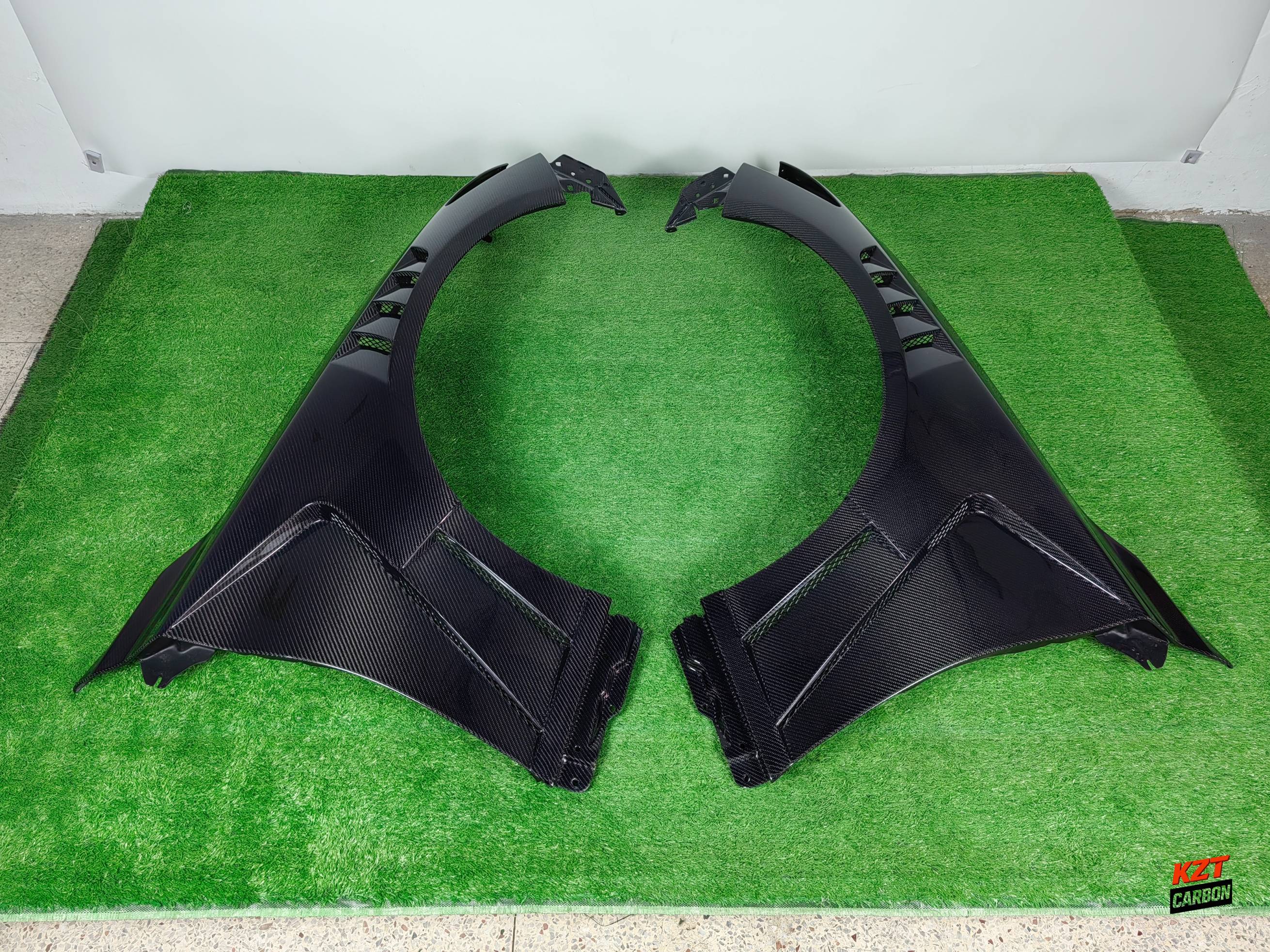 For Infiniti Q50 2013-24 EPA Type Carbon Fiber Front Vented Fenders Replacement