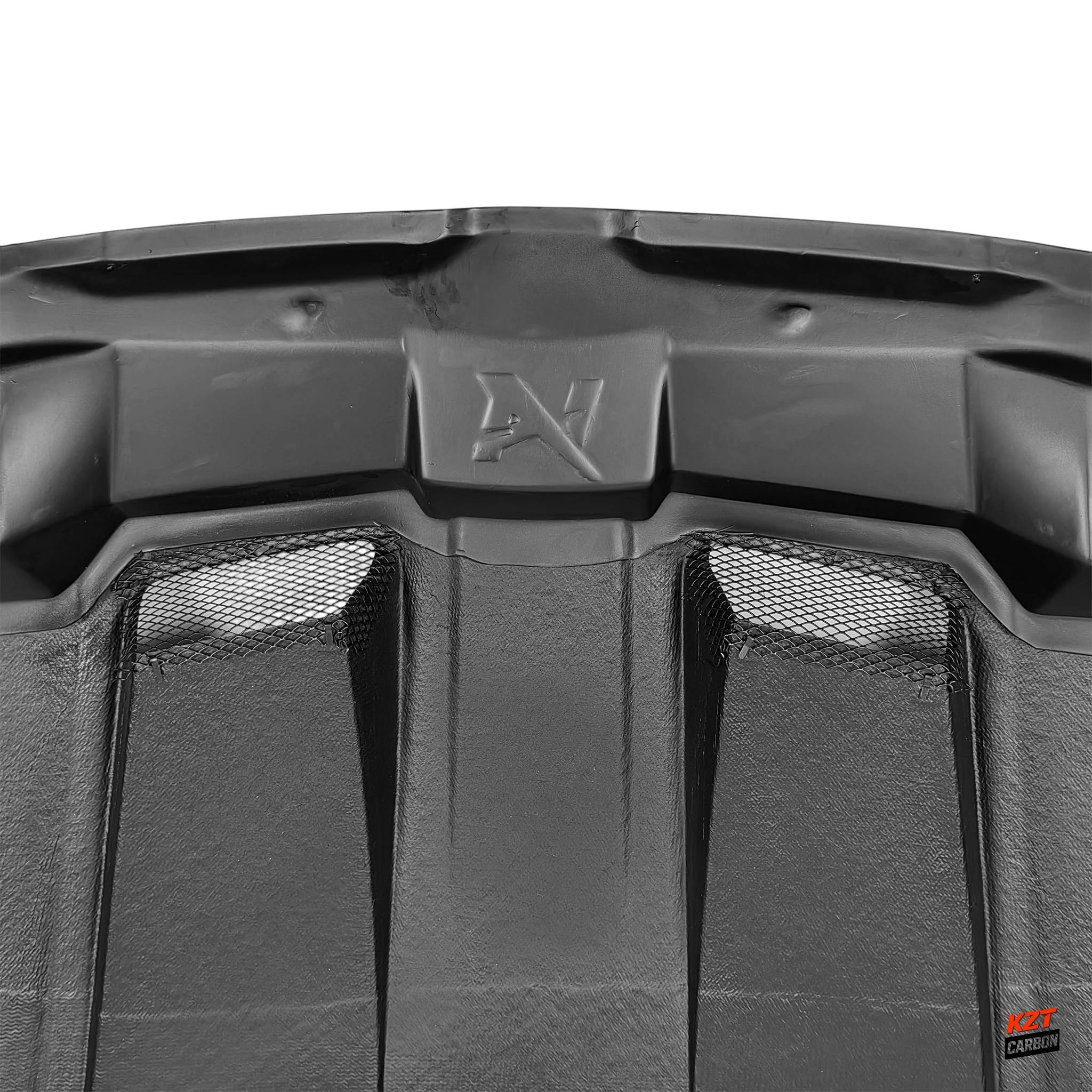 For BMW M3 G80 2020-24 4 Door Carbon Fiber KZ Style Front Vented Cooling Hood