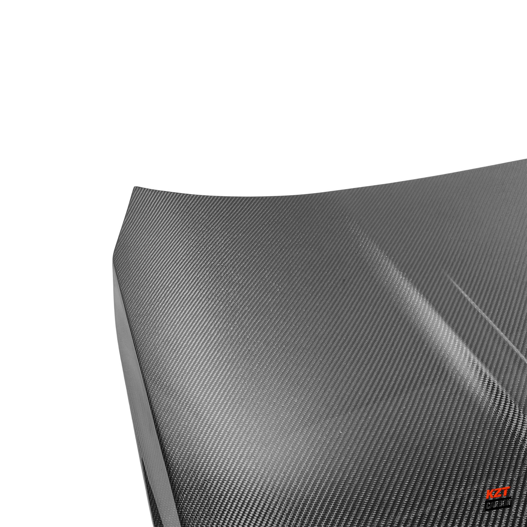 For BMW M3 G80 2020-24 4 Door Carbon Fiber KZ Style Front Vented Cooling Hood