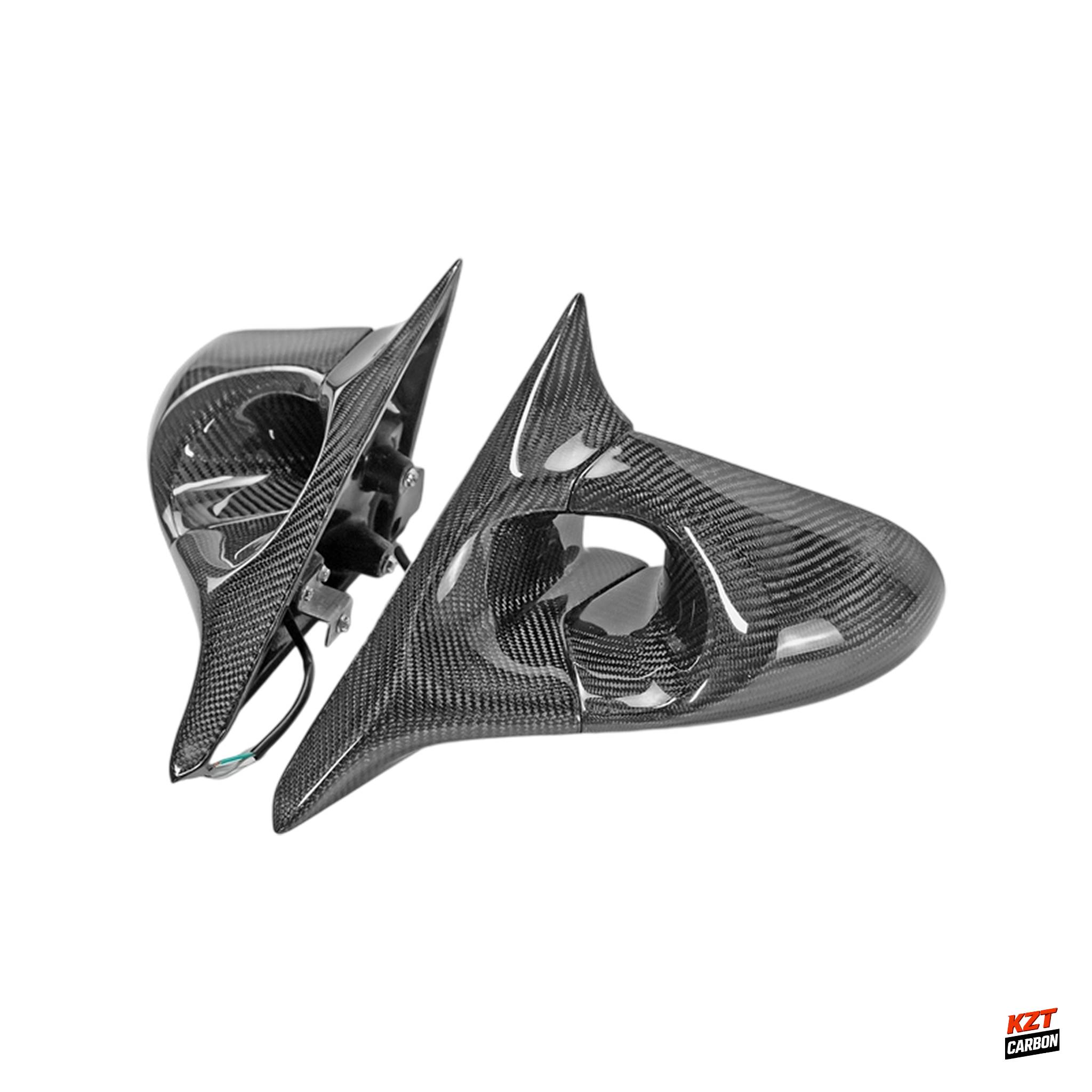 For Impreza WRX STI GRB GVB 08-14 RHD Only Aero Side Mirror Carbon Replacement