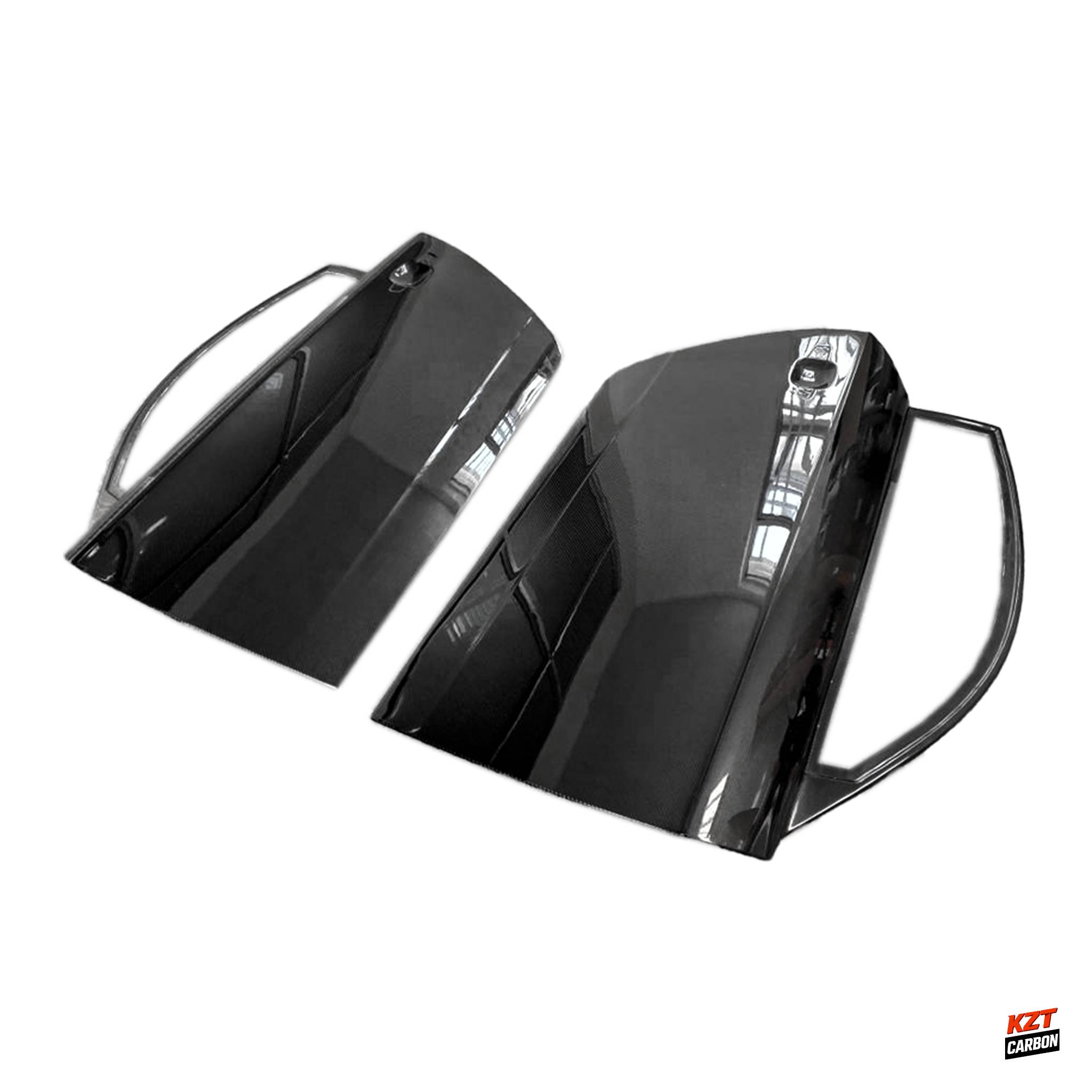 For Audi TT TTS TTRS MK3 FV 8S 15-23 Carbon Track Side Outter Door Panel 2pcs