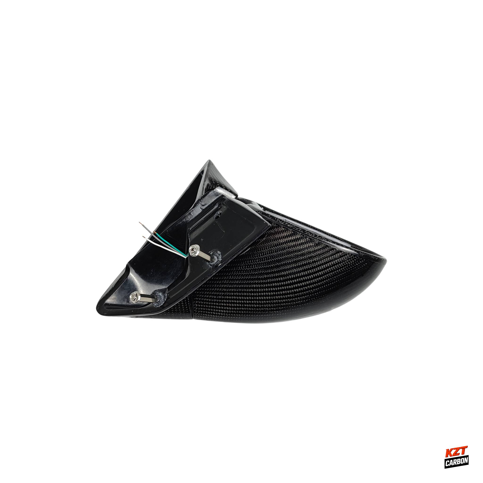 For Toyota Supra JZA80 KZ Style Carbon Aero Mirrors (Left Hand Drive Vehicle)