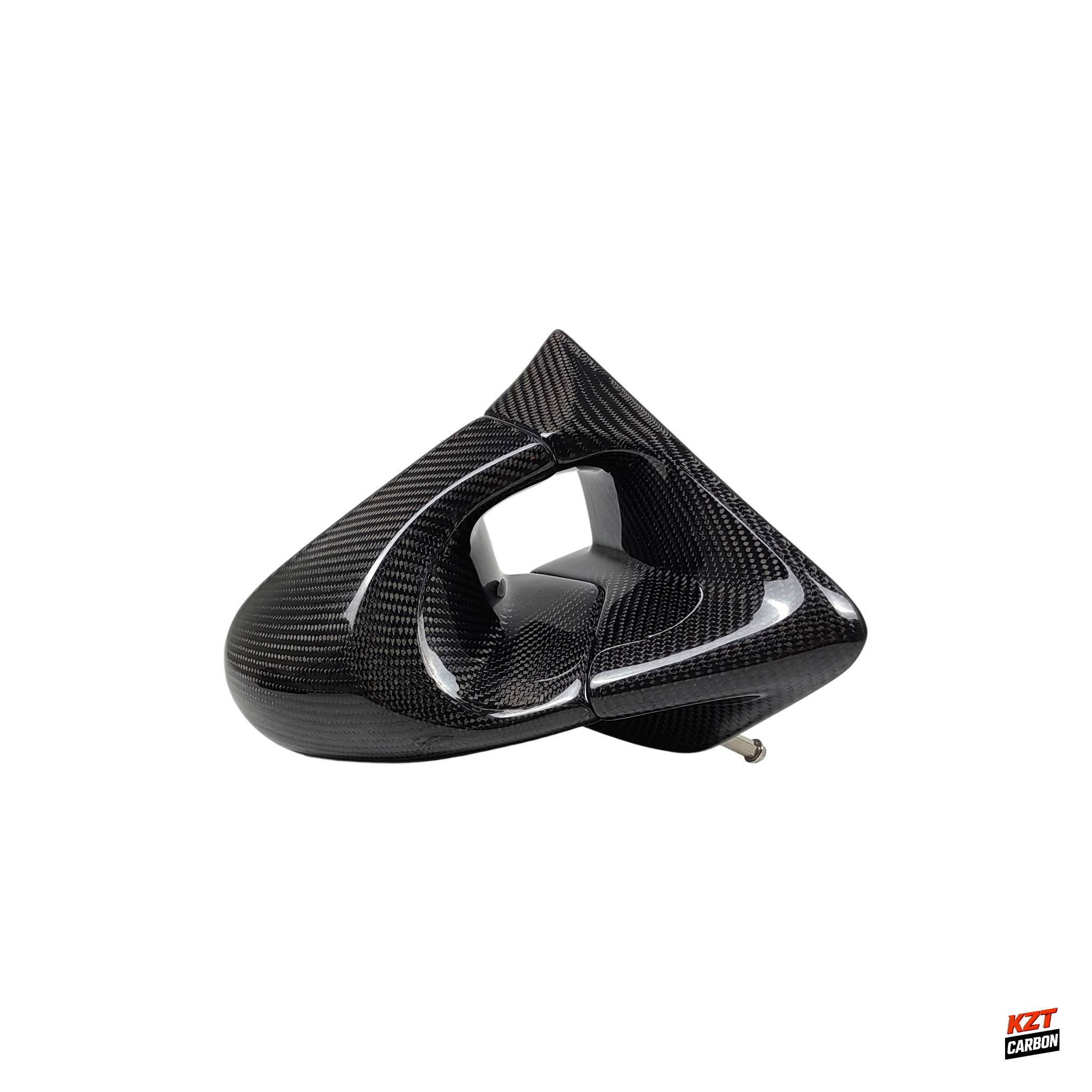 For Toyota Supra JZA80 KZ Style Carbon Aero Mirrors (Left Hand Drive Vehicle)