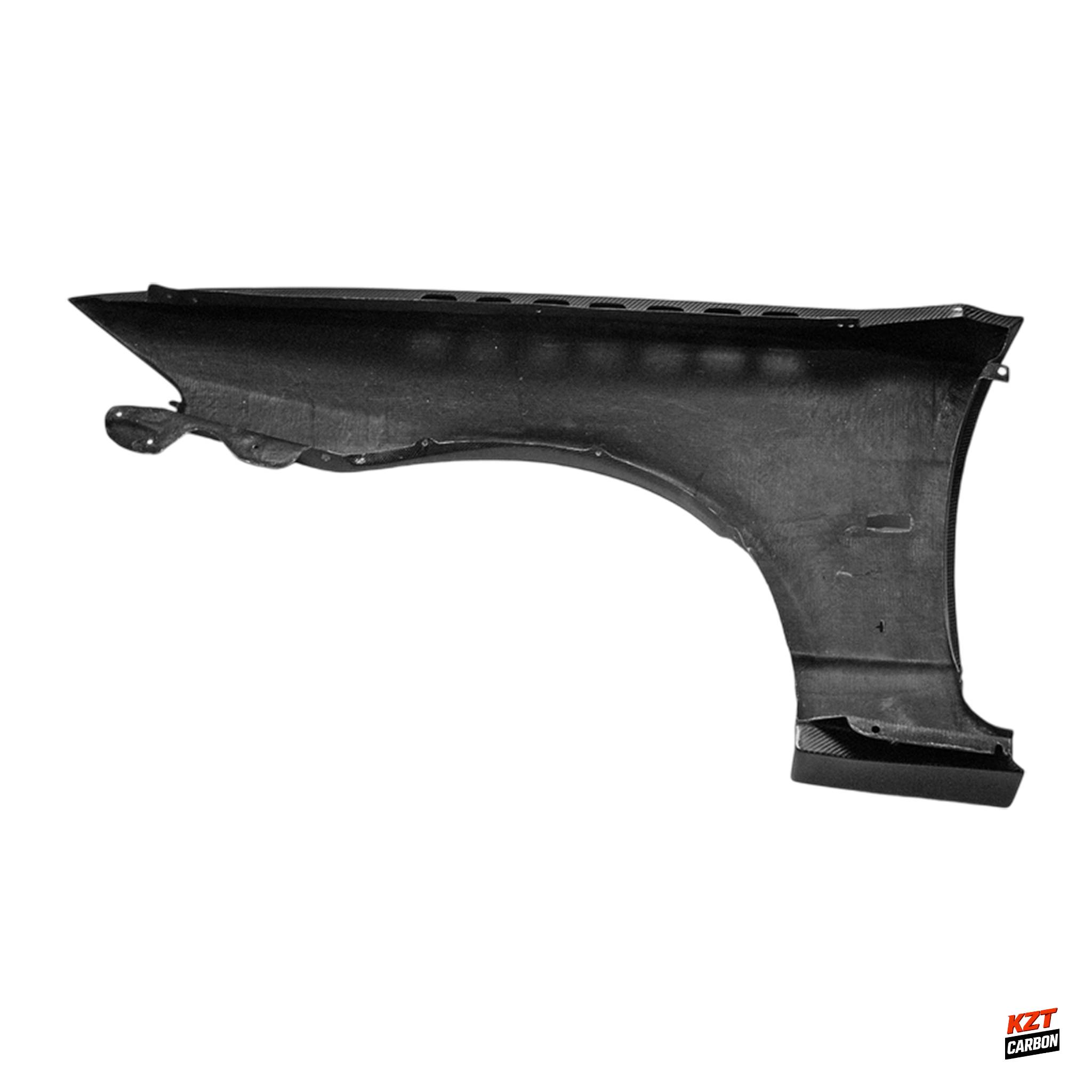 For Nissan Skyline R33 GTR BCNR33 RF Style Carbon Front Wide Vented Fender