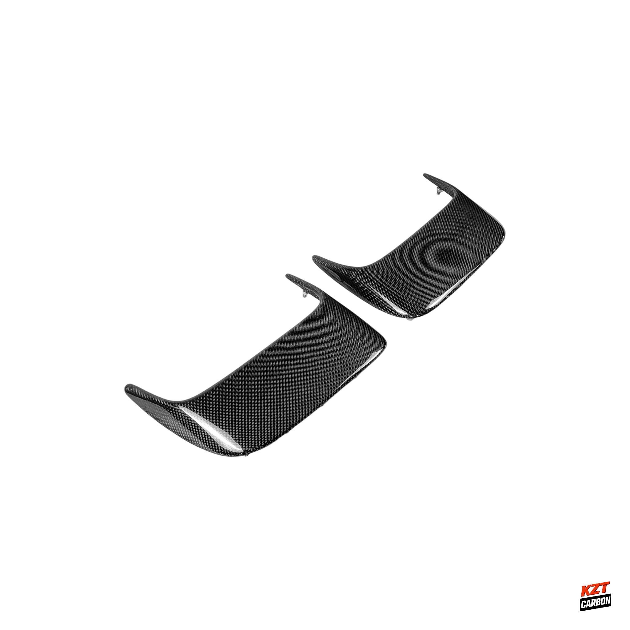 For Porsche 911 997 OEM Style Carbon Fiber Rear Trunk Boot Vents Ducts Cover