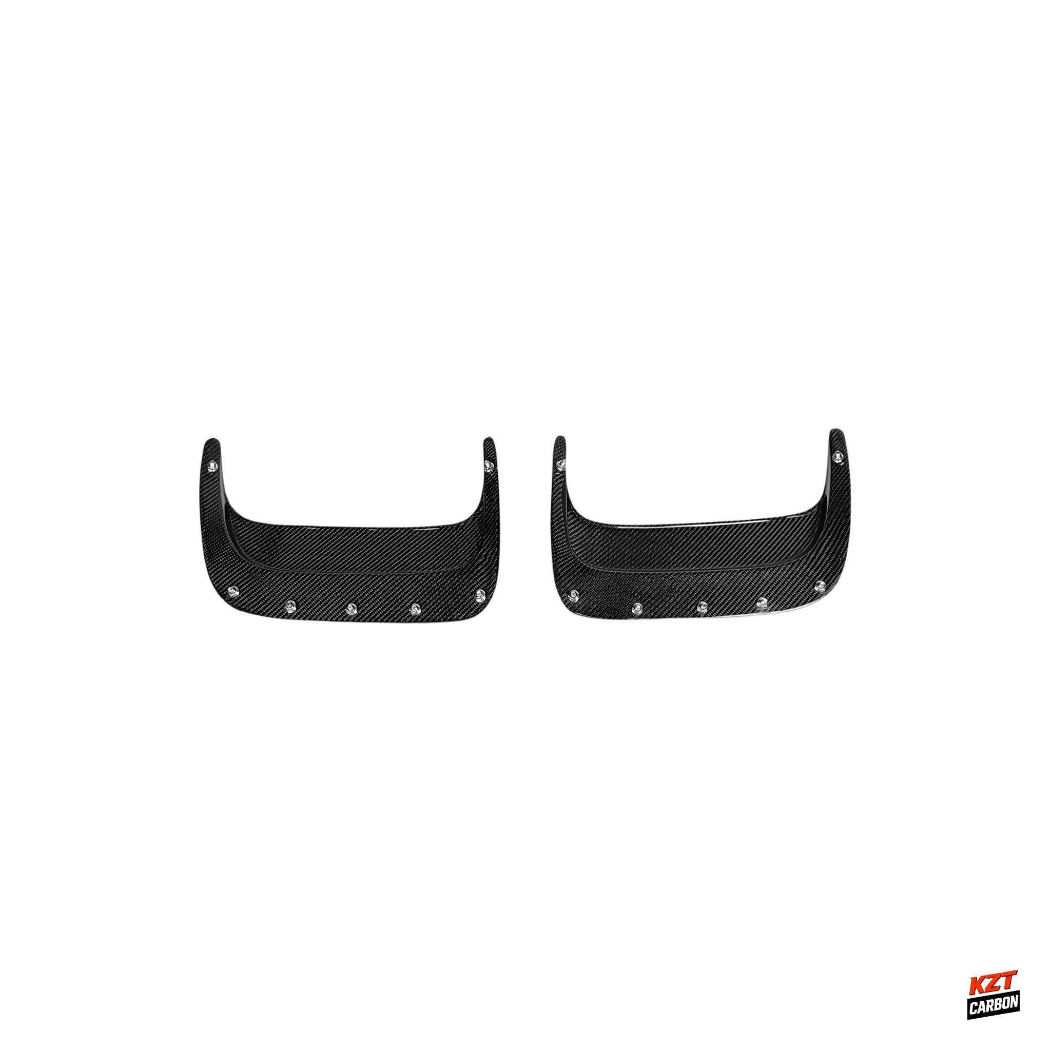 For Porsche 911 997 OEM Style Carbon Fiber Rear Trunk Boot Vents Ducts Cover