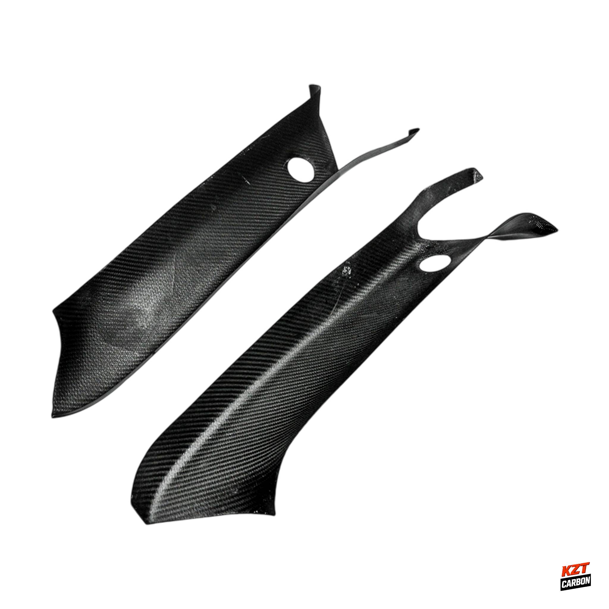 For Mazda MX5 ND5RC Miata 16-24 Roadster Carbon Fiber Interior A-Pillar Trim