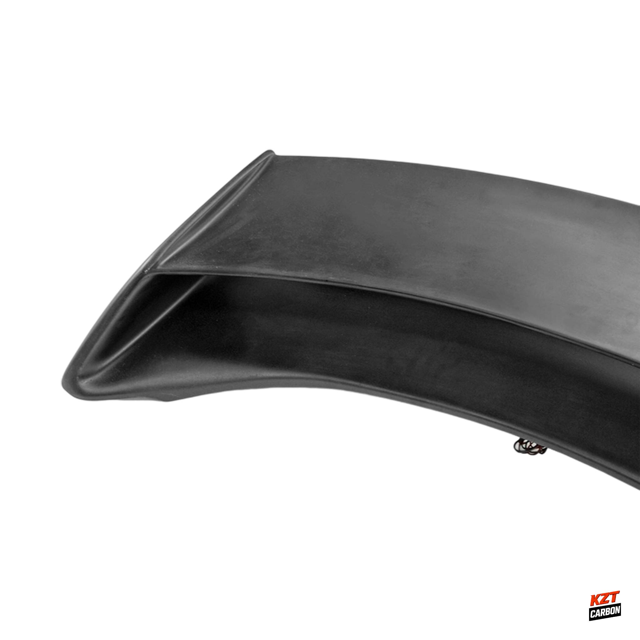 For Nissan Fairlady 370Z Z34 AM Style Fiberglass Rear Wing (with brake lights)