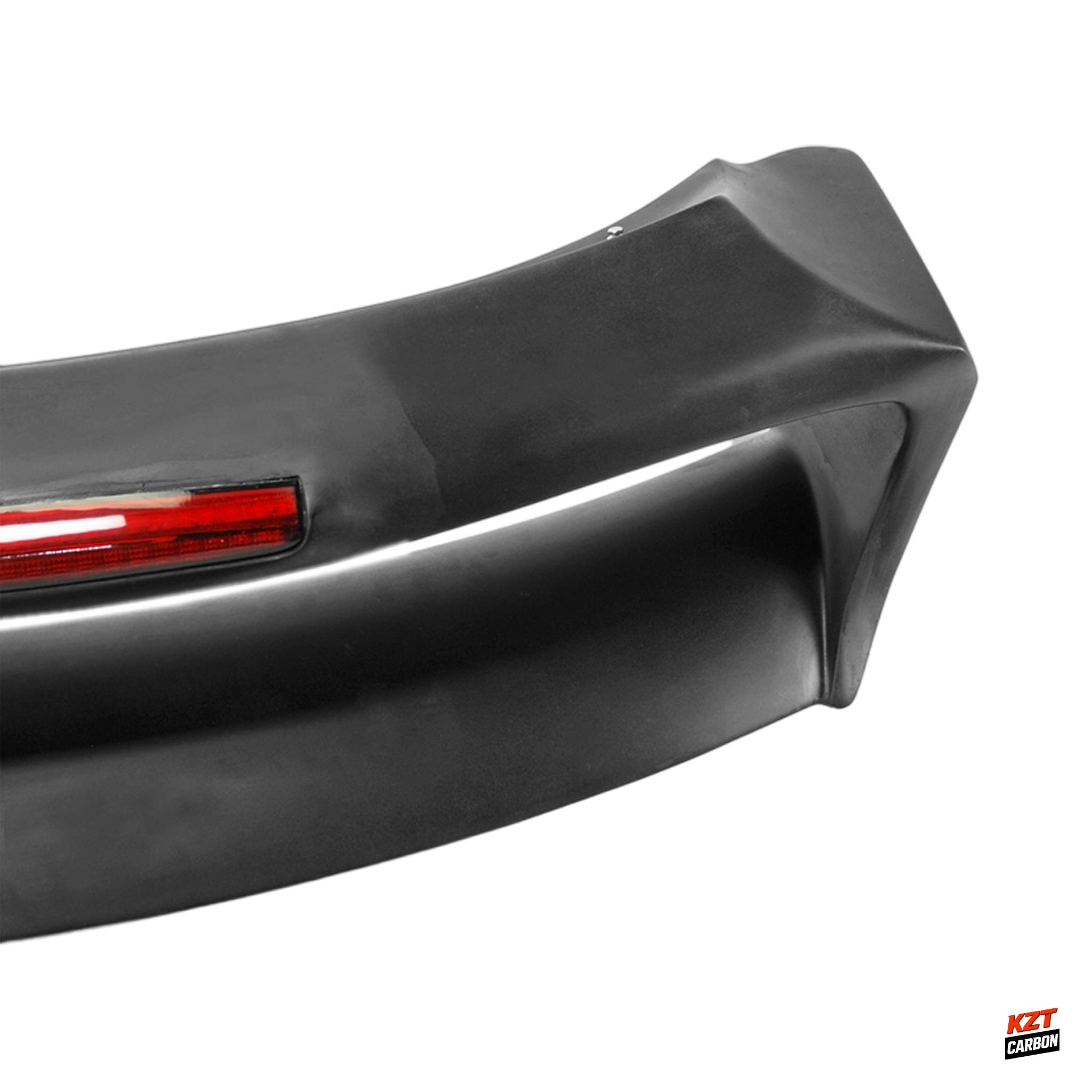 For Nissan Fairlady 370Z Z34 AM Style Fiberglass Rear Wing (with brake lights)