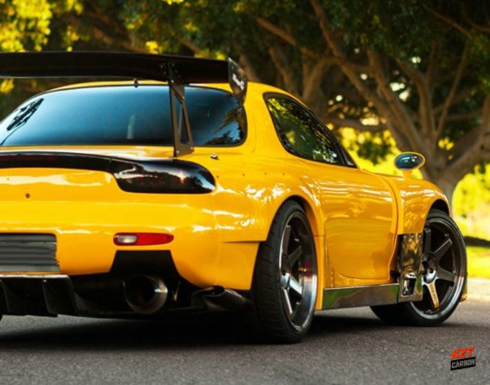 For Mazda RX7 FD3S RE-GT Kit Carbon Fiber Side Front Fender Lower Vents Addon