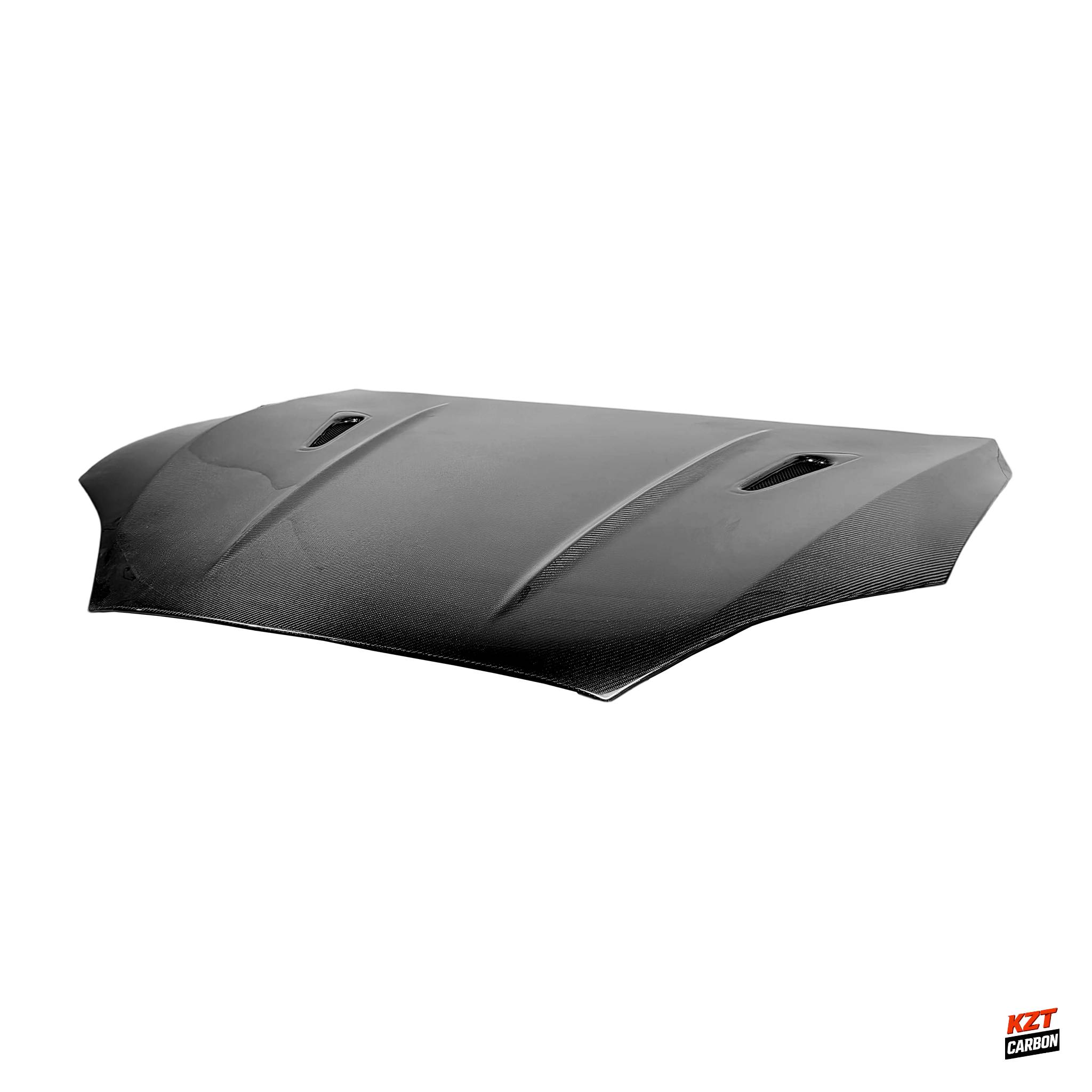 For Tesla Model S 2016-19 Carbon Fiber XSJ Style Front Vented Cooling Hood
