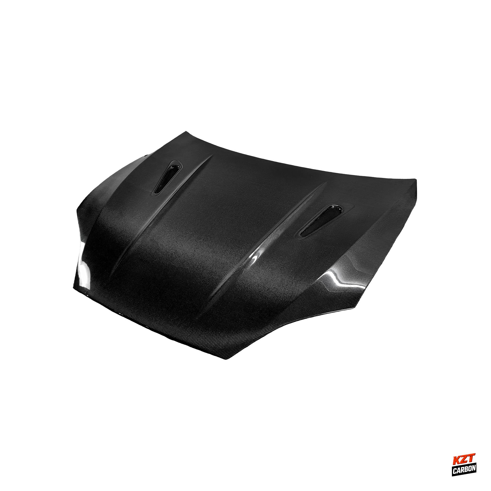 For Tesla Model S 2016-19 Carbon Fiber XSJ Style Front Vented Cooling Hood