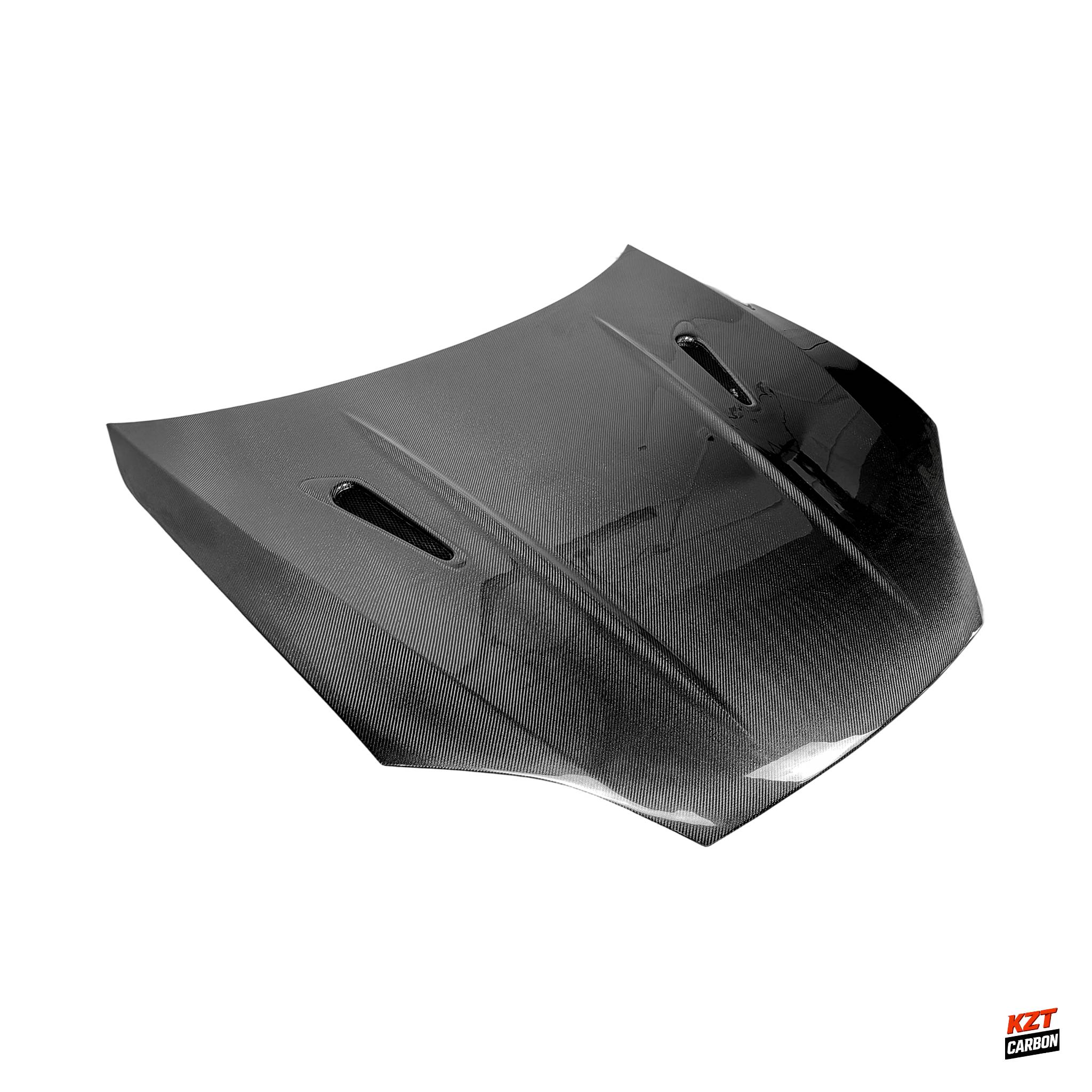 For Tesla Model S 2016-19 Carbon Fiber XSJ Style Front Vented Cooling Hood