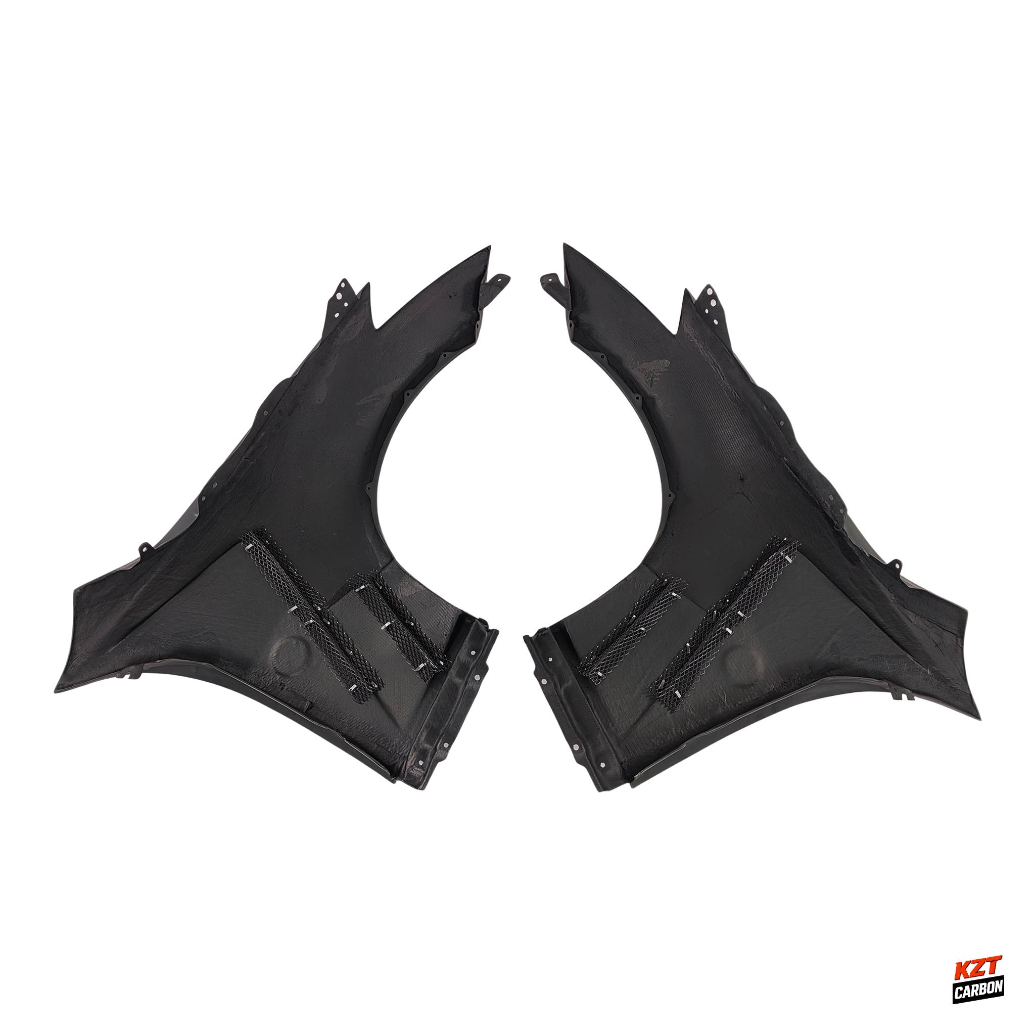 For Nissan 350Z Z Z33 02-08 Fiberglass Unpaint EPA1 Style Front Fenders Pair