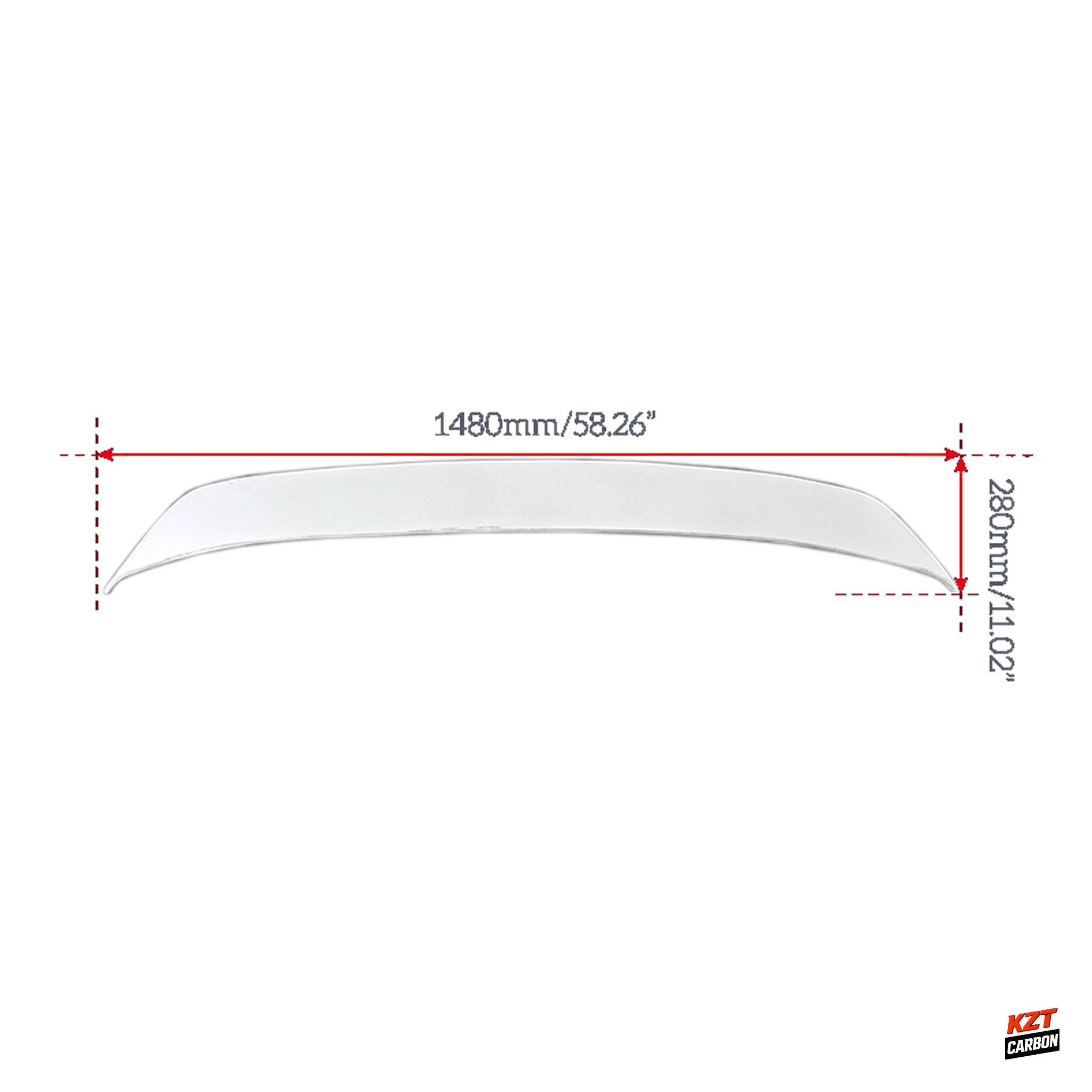 For Nissan Silvia S14 200SX 93-98 DM Style Fiberglass Rear Boot Ducktail Spoiler