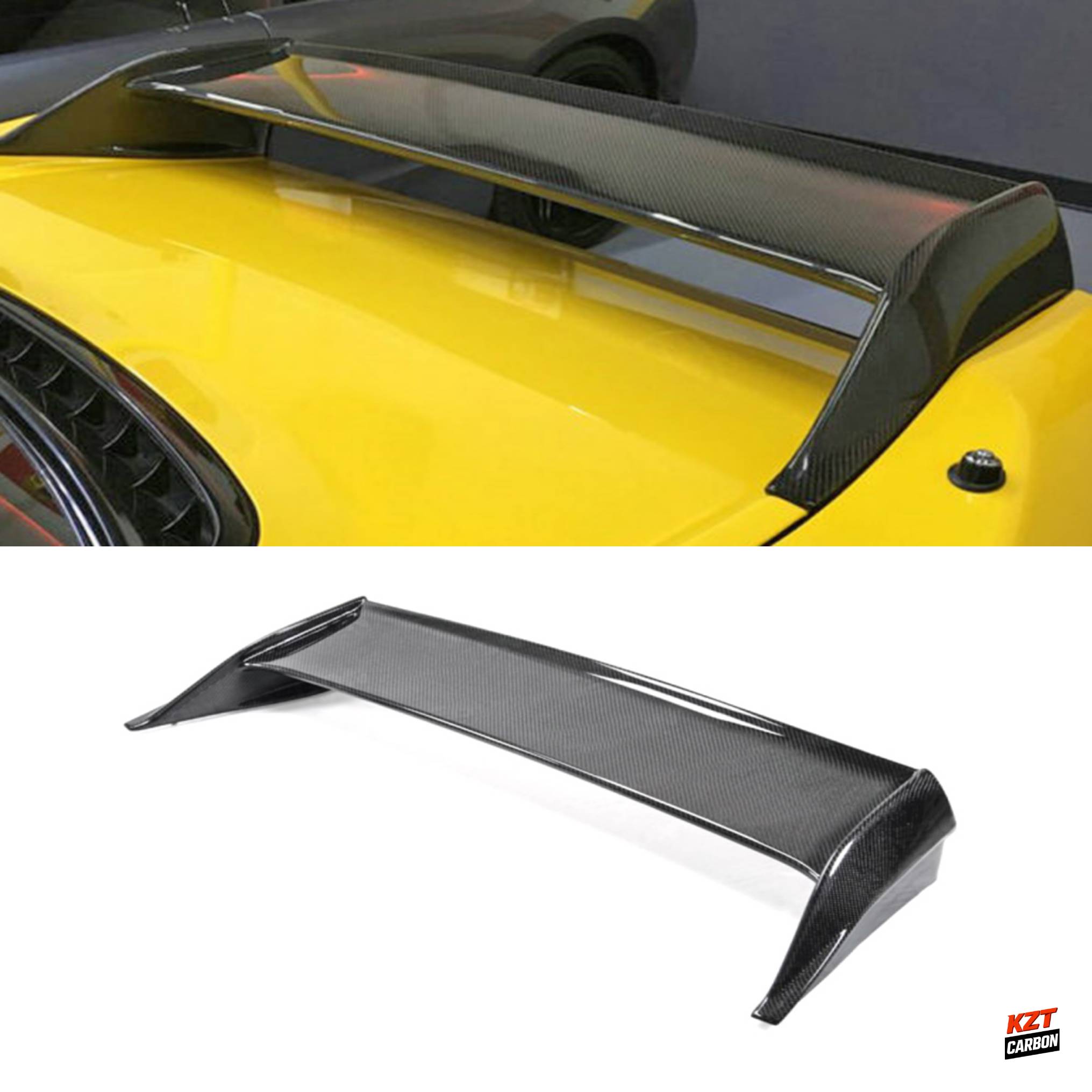 For Acura NA1 NA2 NSX 91-06 TR Type Carbon Fiber Rear Trunk Spoiler Wing