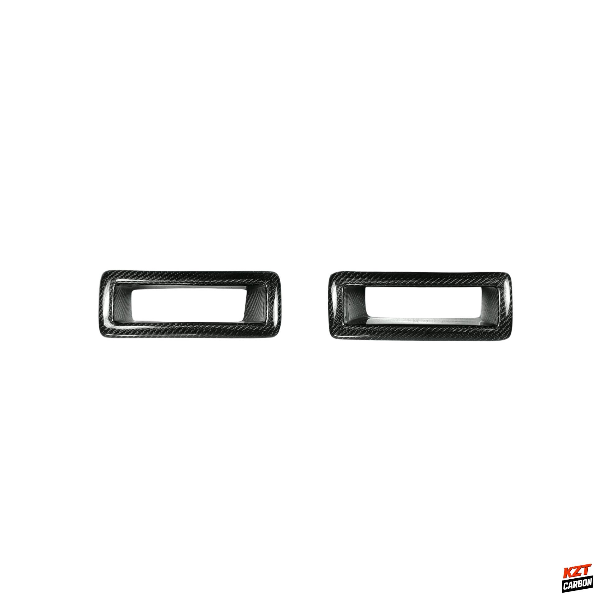 For Nissan Skyline R33 (GTR Only) 95-98 NIS N1 Carbon Front Bumper Vents Pair