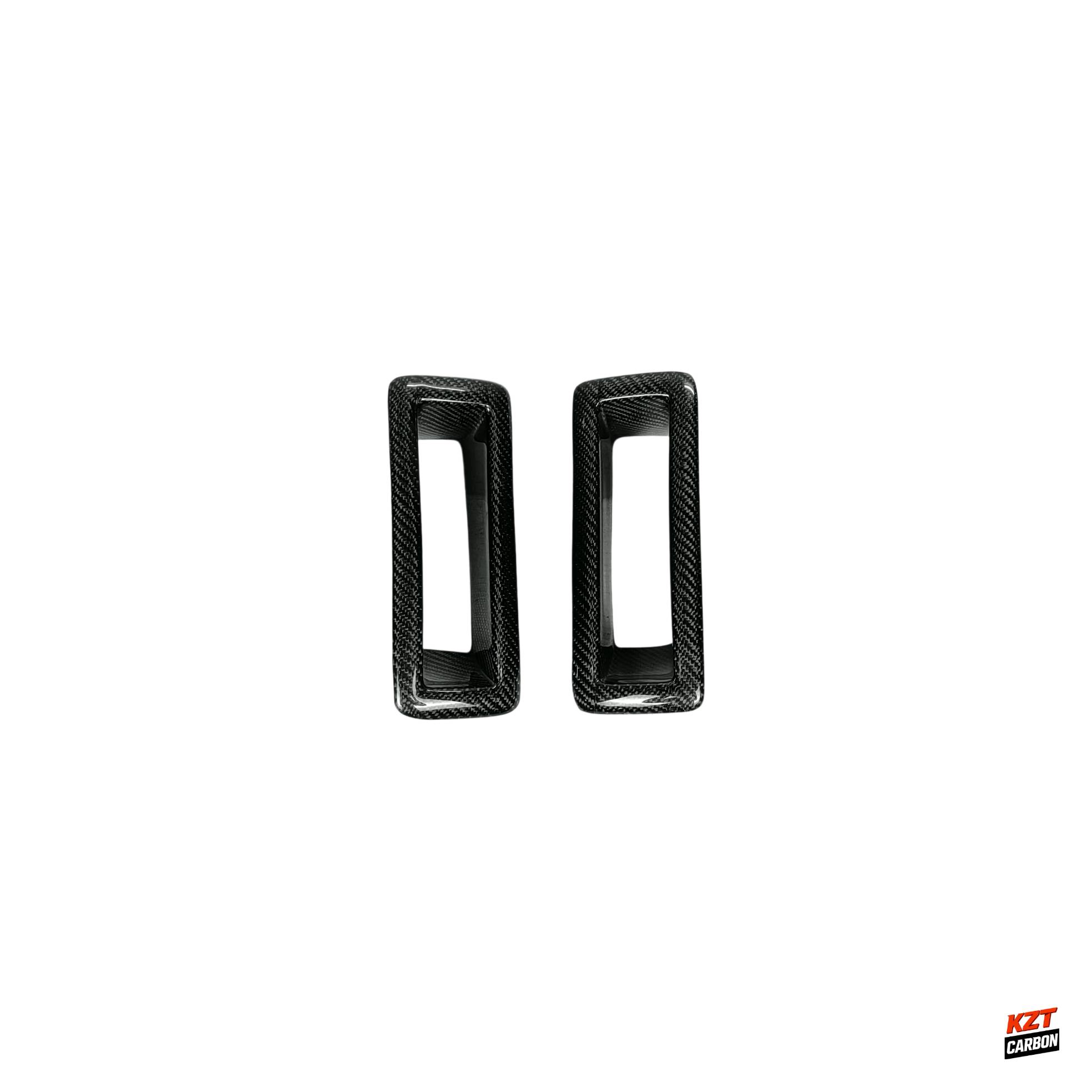 For Nissan Skyline R33 (GTR Only) 95-98 NIS N1 Carbon Front Bumper Vents Pair