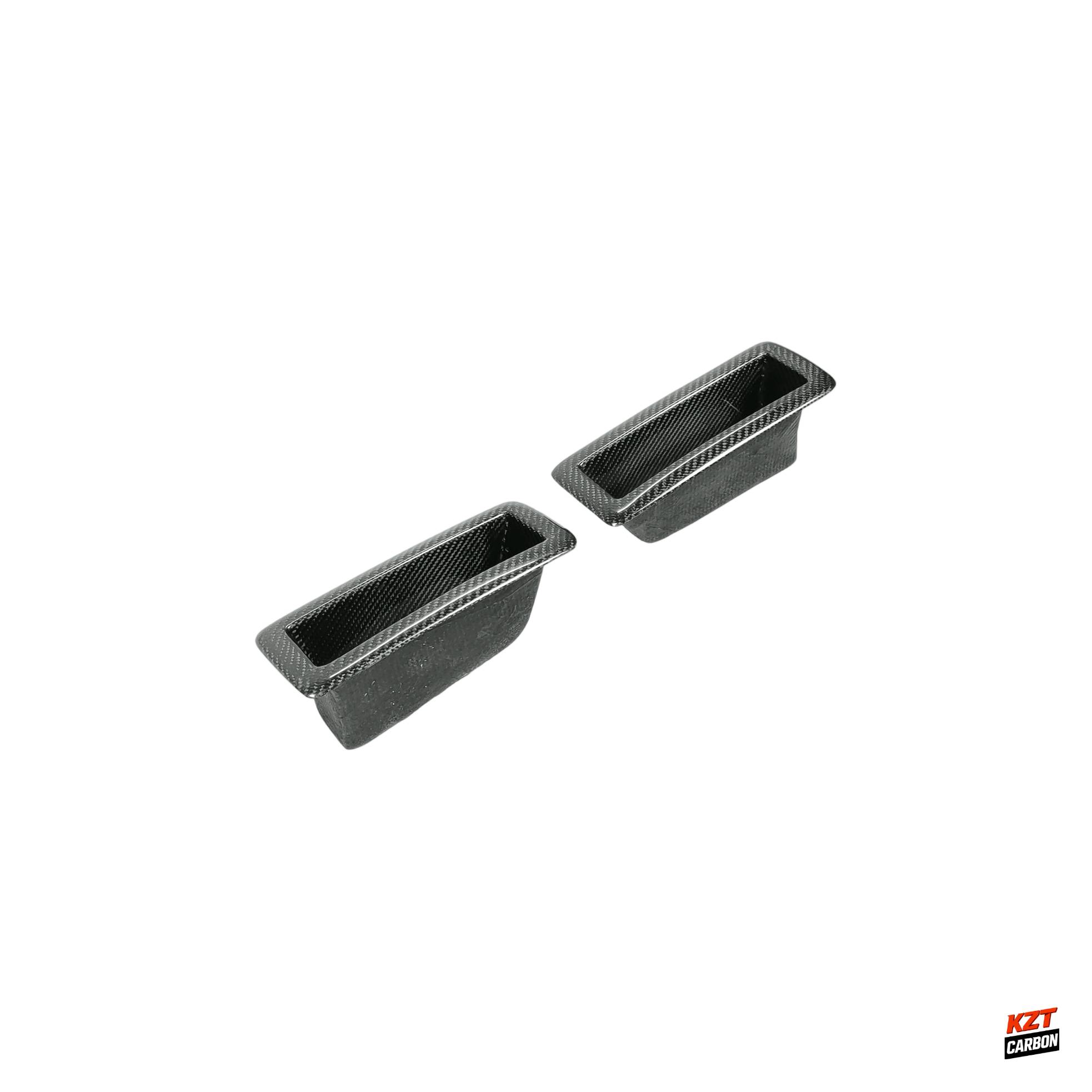 For Nissan Skyline R33 (GTR Only) 95-98 NIS N1 Carbon Front Bumper Vents Pair