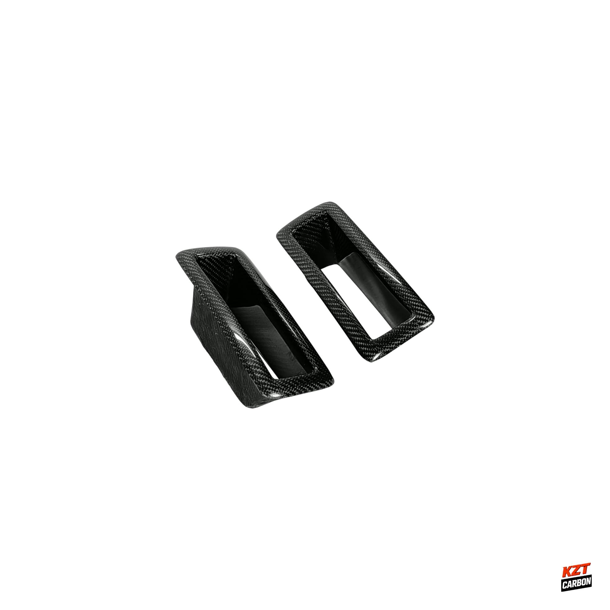 For Nissan Skyline R33 (GTR Only) 95-98 NIS N1 Carbon Front Bumper Vents Pair