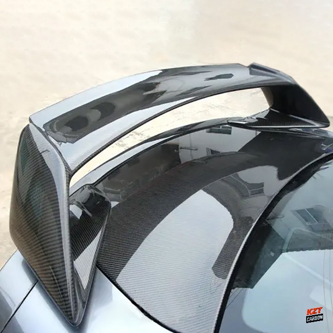 For Nissan GTR R35 Coupe 2D 08-24 Carbon TOM Style Rear Trunk GT Spoiler Wing