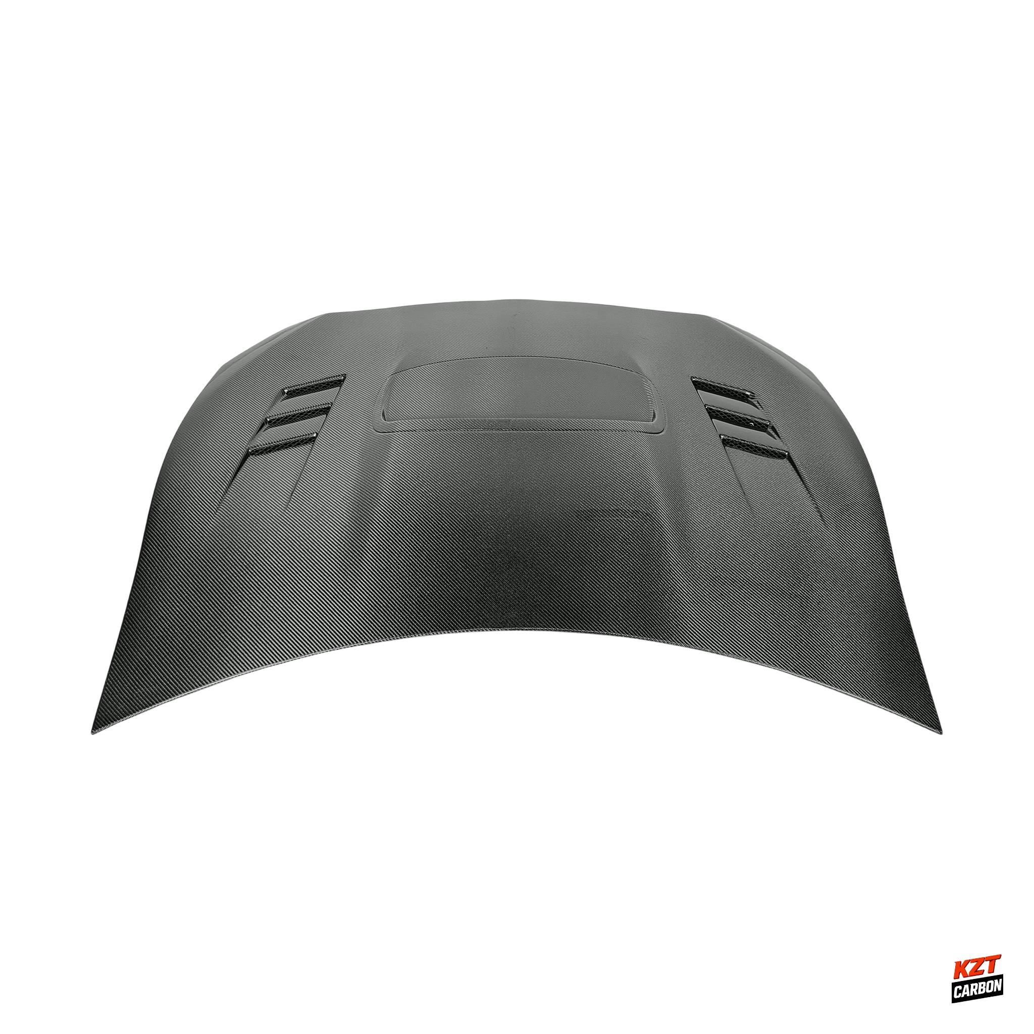 For Toyota GT86 FT86 BRZ 12-20 Carbon KZ Style Front Vented Cooling Hood Bonnet