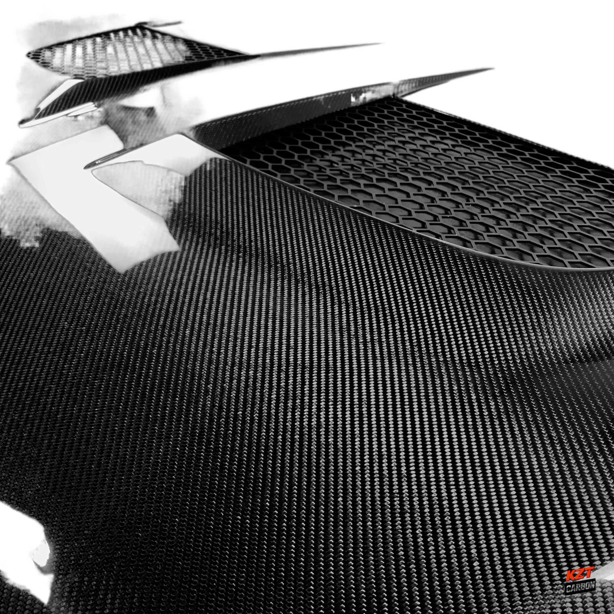 For Ford Mustang 2024 7th Gen S650 Muscle Pony Car GD Style Carbon Fiber Hood