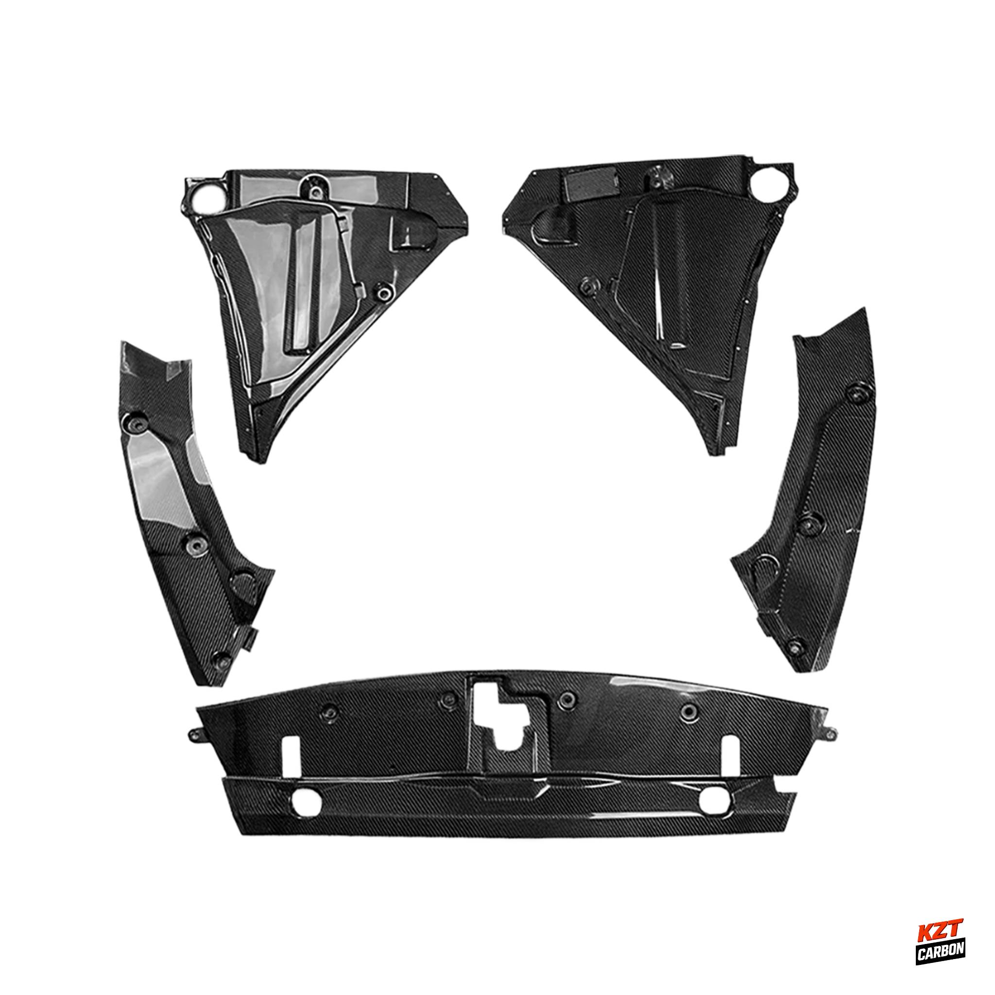 For Nissan GTR R35 CBA DBA 07-16 Dry Carbon OE Engine Battery Access Panel Cover