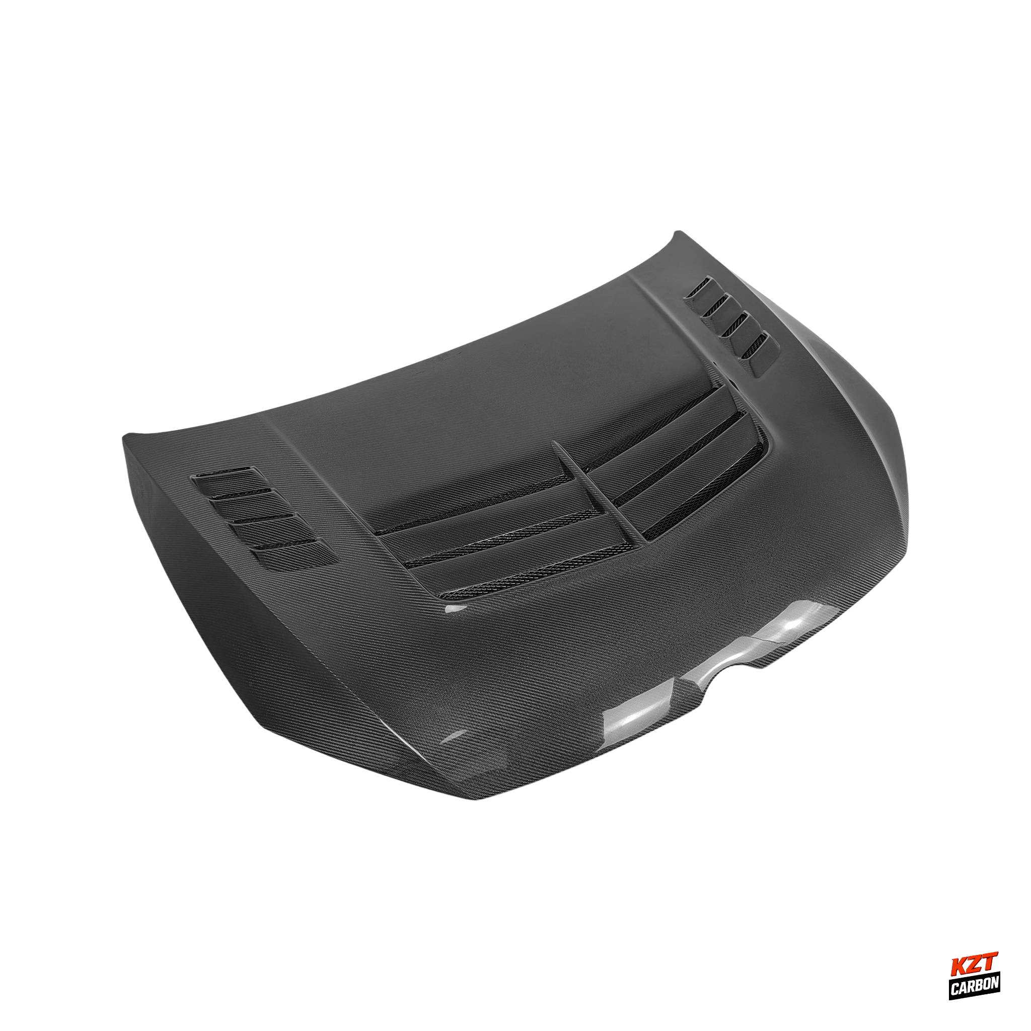 For VW Golf 7 7.5 TSI GTI 5DR 12-20 Hatchback Carbon VS Style Front Vented Hood