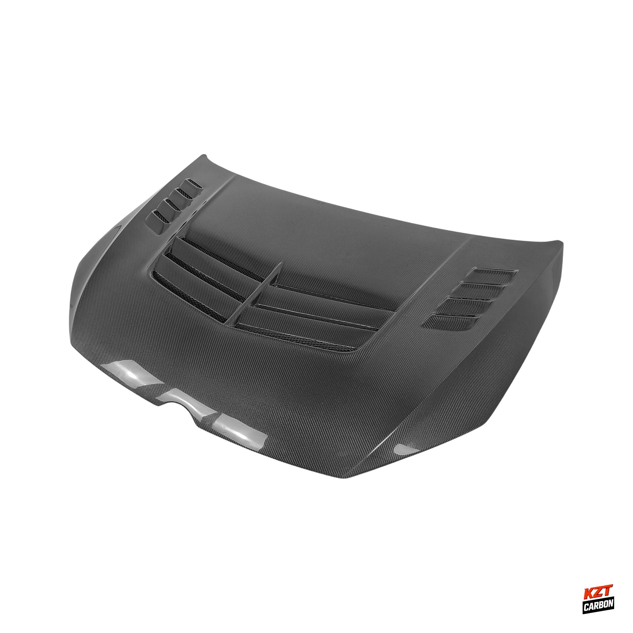 For VW Golf 7 7.5 TSI GTI 5DR 12-20 Hatchback Carbon VS Style Front Vented Hood