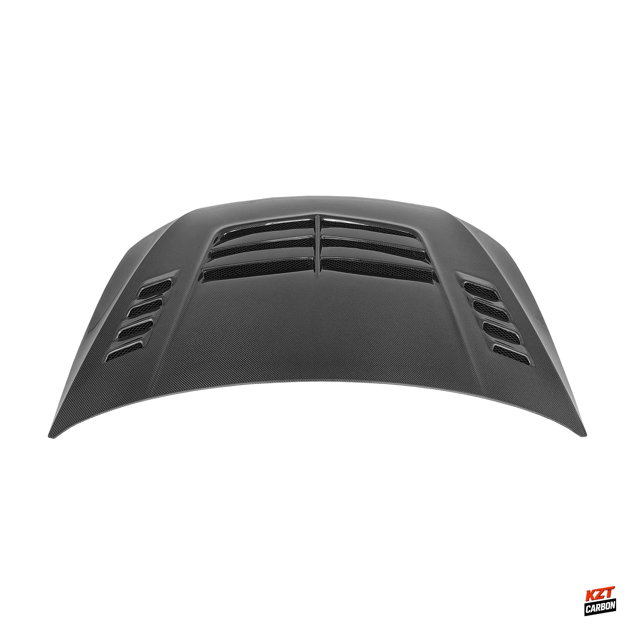 For VW Golf 7 7.5 TSI GTI 5DR 12-20 Hatchback Carbon VS Style Front Vented Hood