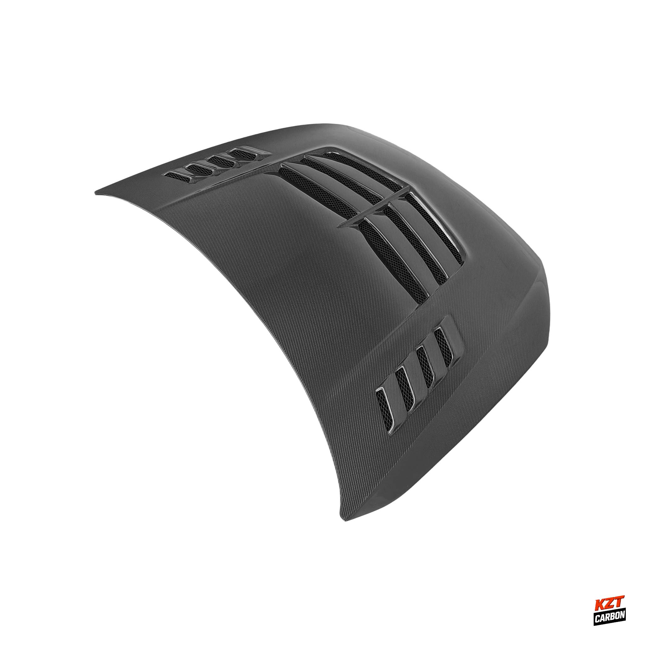 For VW Golf 7 7.5 TSI GTI 5DR 12-20 Hatchback Carbon VS Style Front Vented Hood