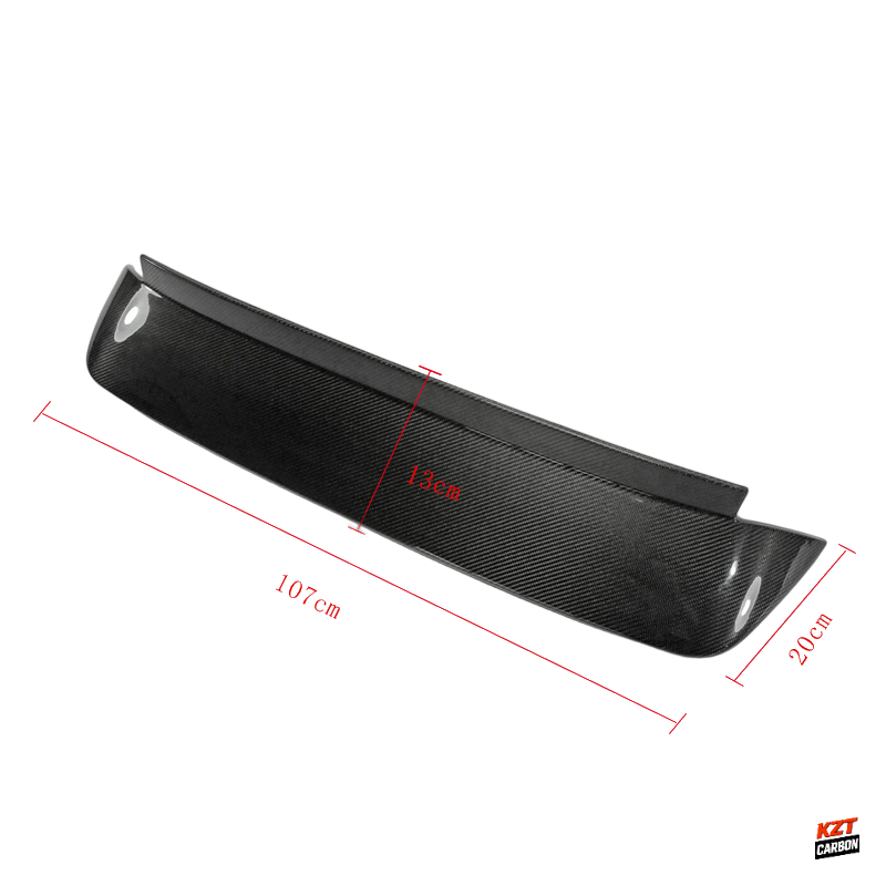 For Honda Civic EG Hatchback 1992-95 BYS Type Carbon Fiber Rear Roof Spoiler