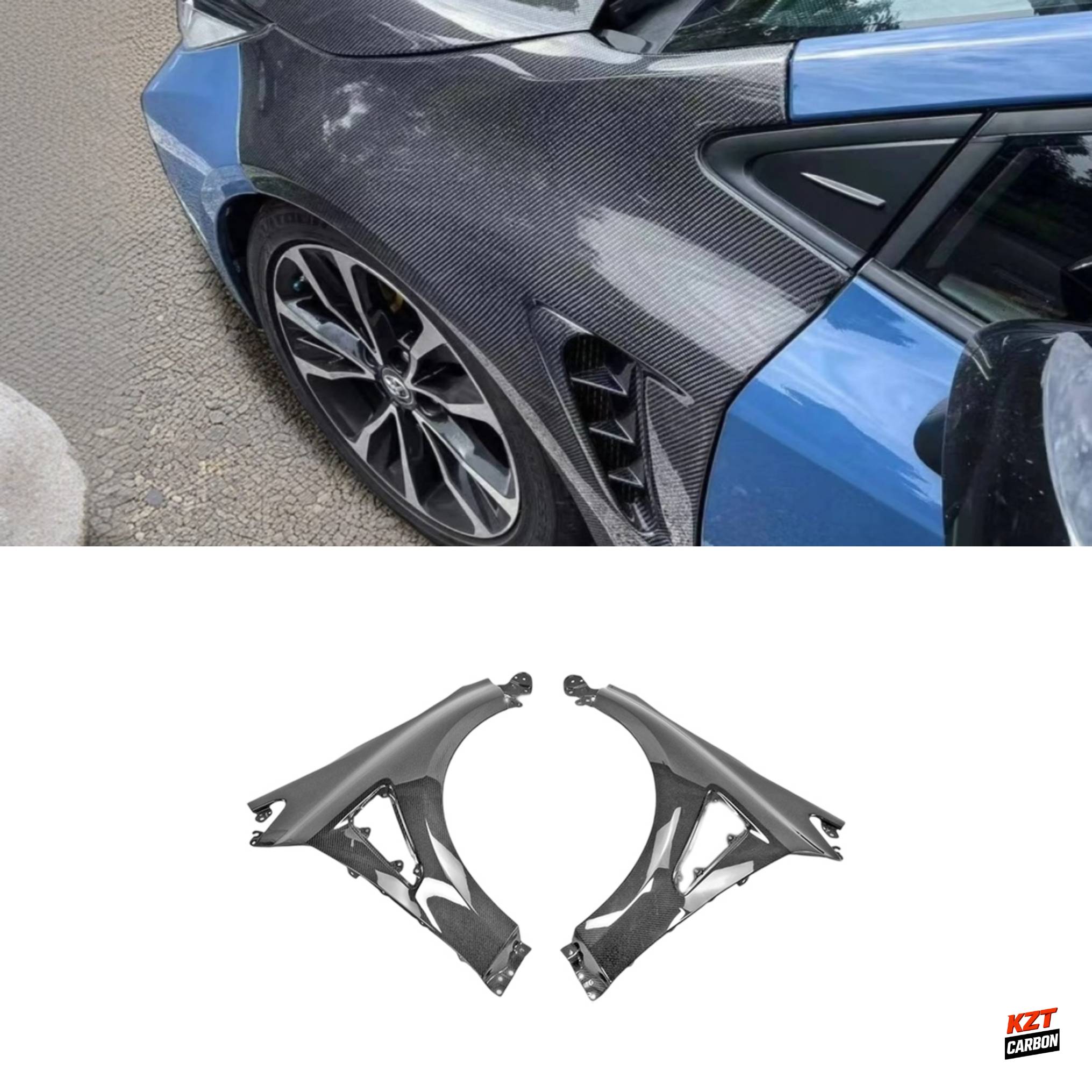 For Toyota 23-25 GR Corolla Circuit Edition Carbon OE Front Side Fender Pair
