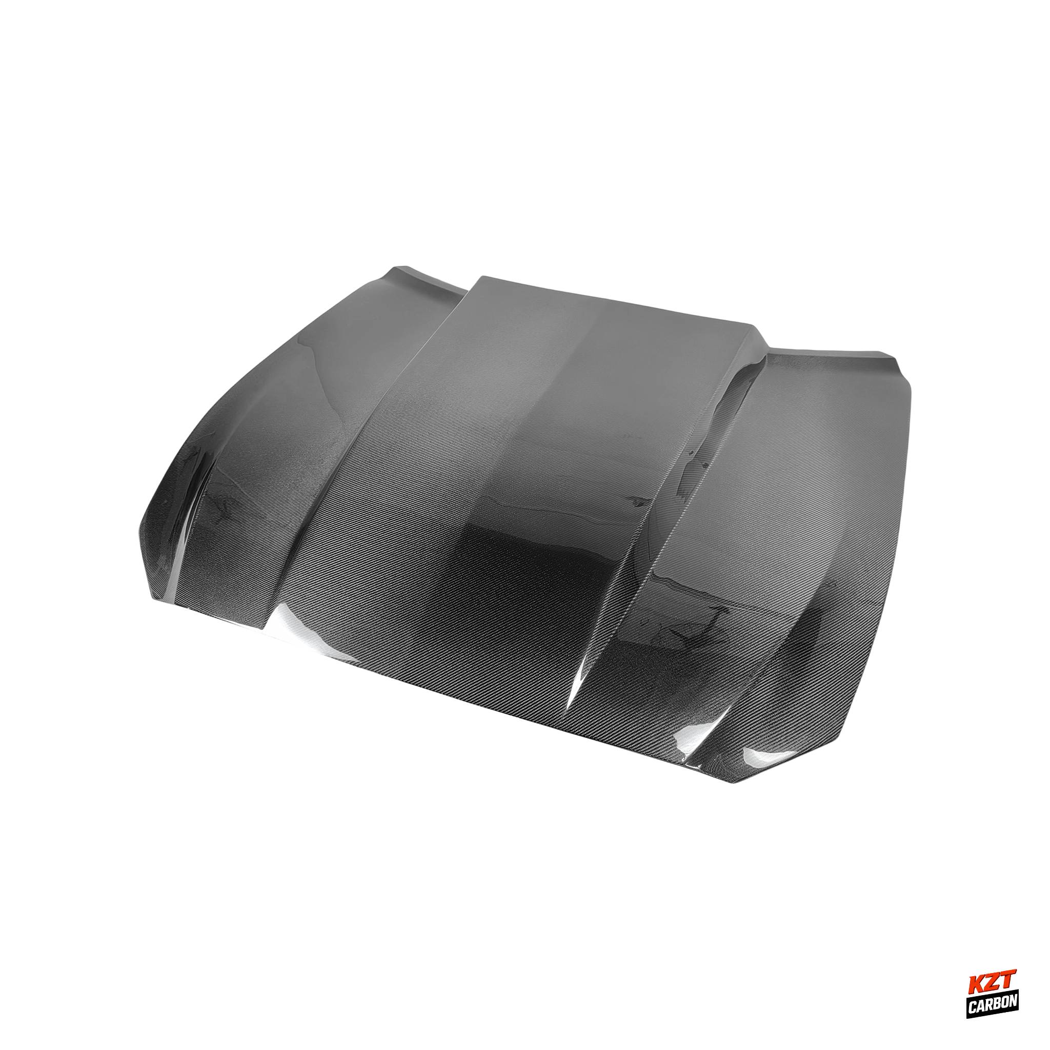 For Ford Mustang 2Dr 15-17 Carbon Supercharged Style Front Vented Cooling Hood