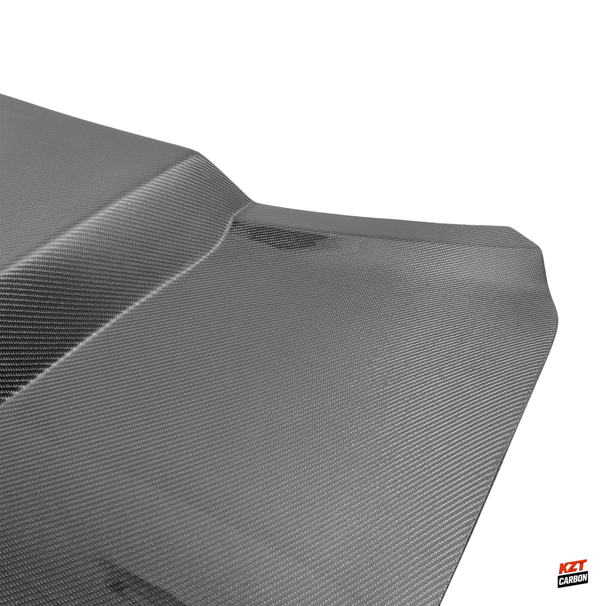 For Ford Mustang 2Dr 15-17 Carbon Supercharged Style Front Vented Cooling Hood