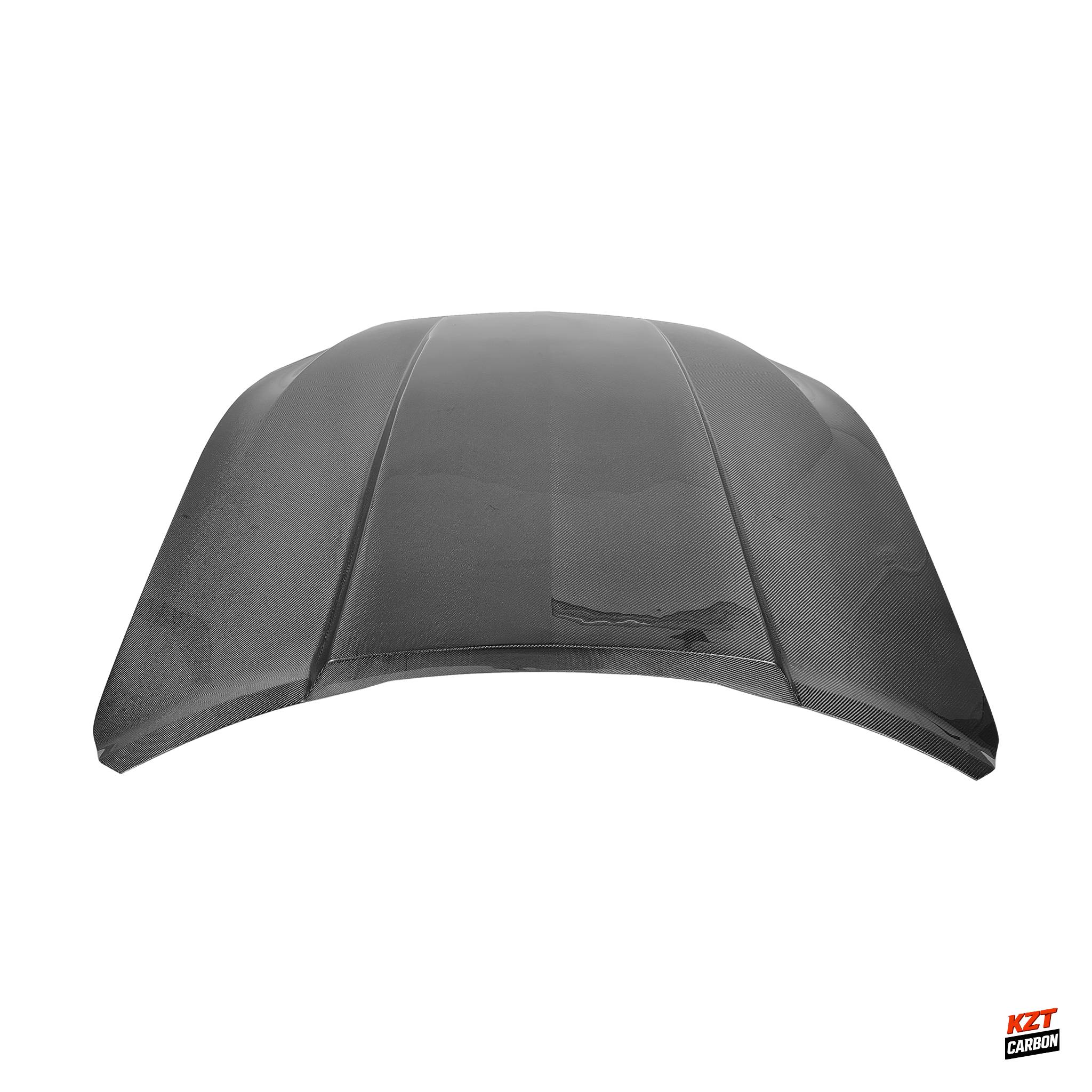 For Ford Mustang 2Dr 15-17 Carbon Supercharged Style Front Vented Cooling Hood