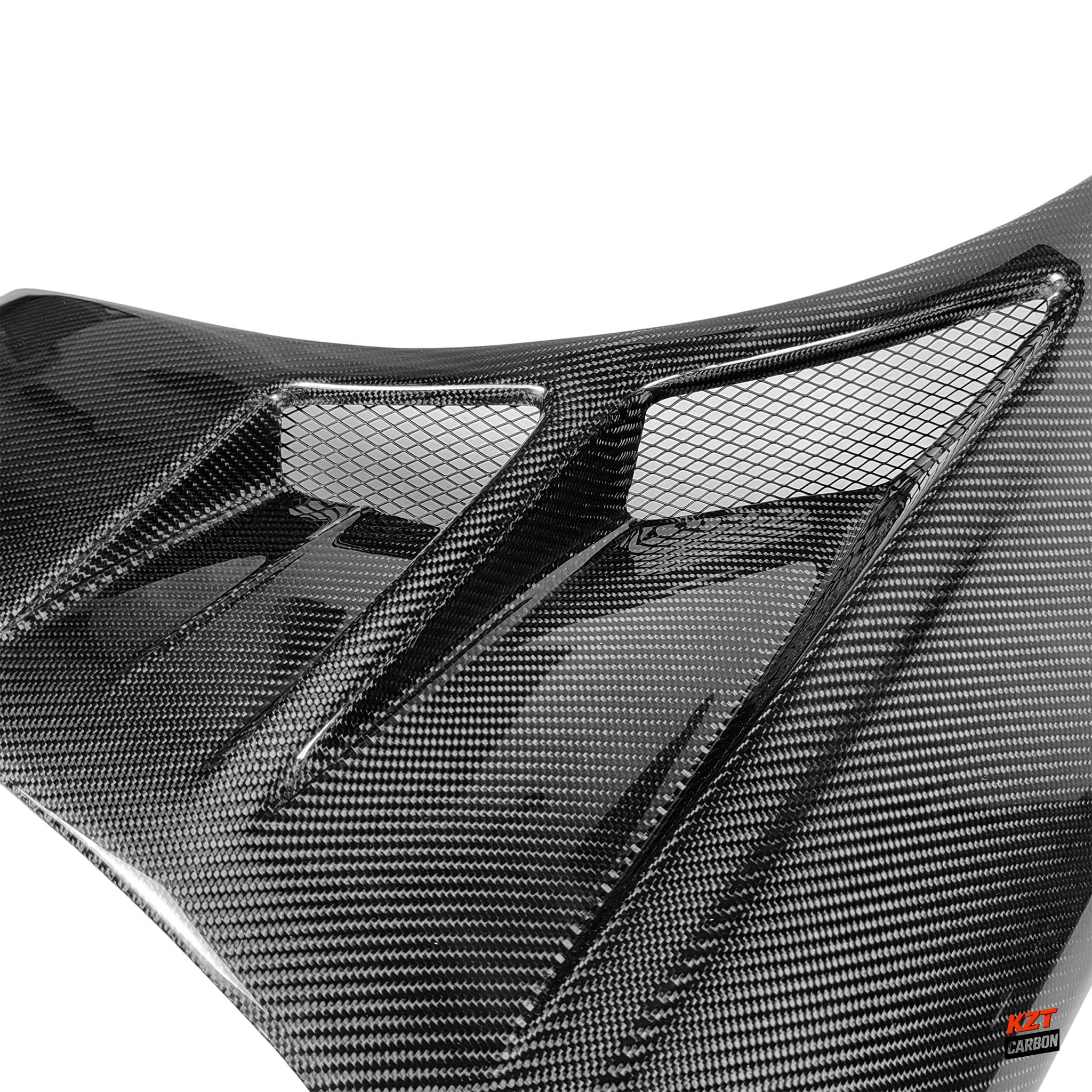 For Nissan Silvia S14 (Late Model) Kouki BN Style Carbon Fiber Front Fender Pair
