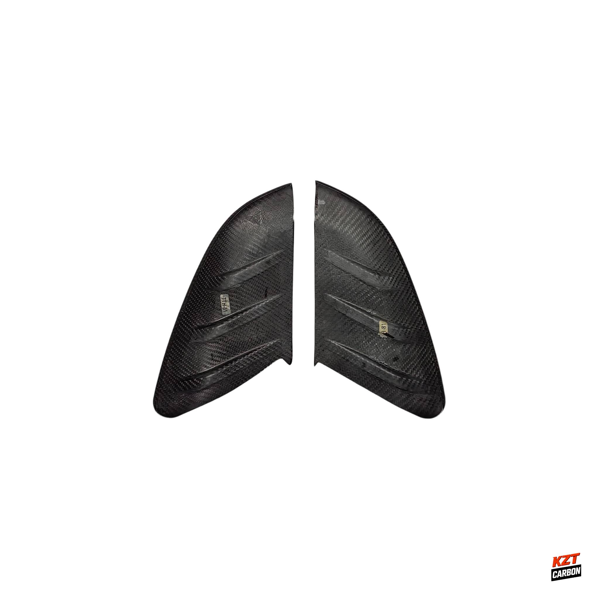 For Honda Civic FK7 FC1 FK8 Type R MU Type Dry Carbon Fiber Side Mirror Cover