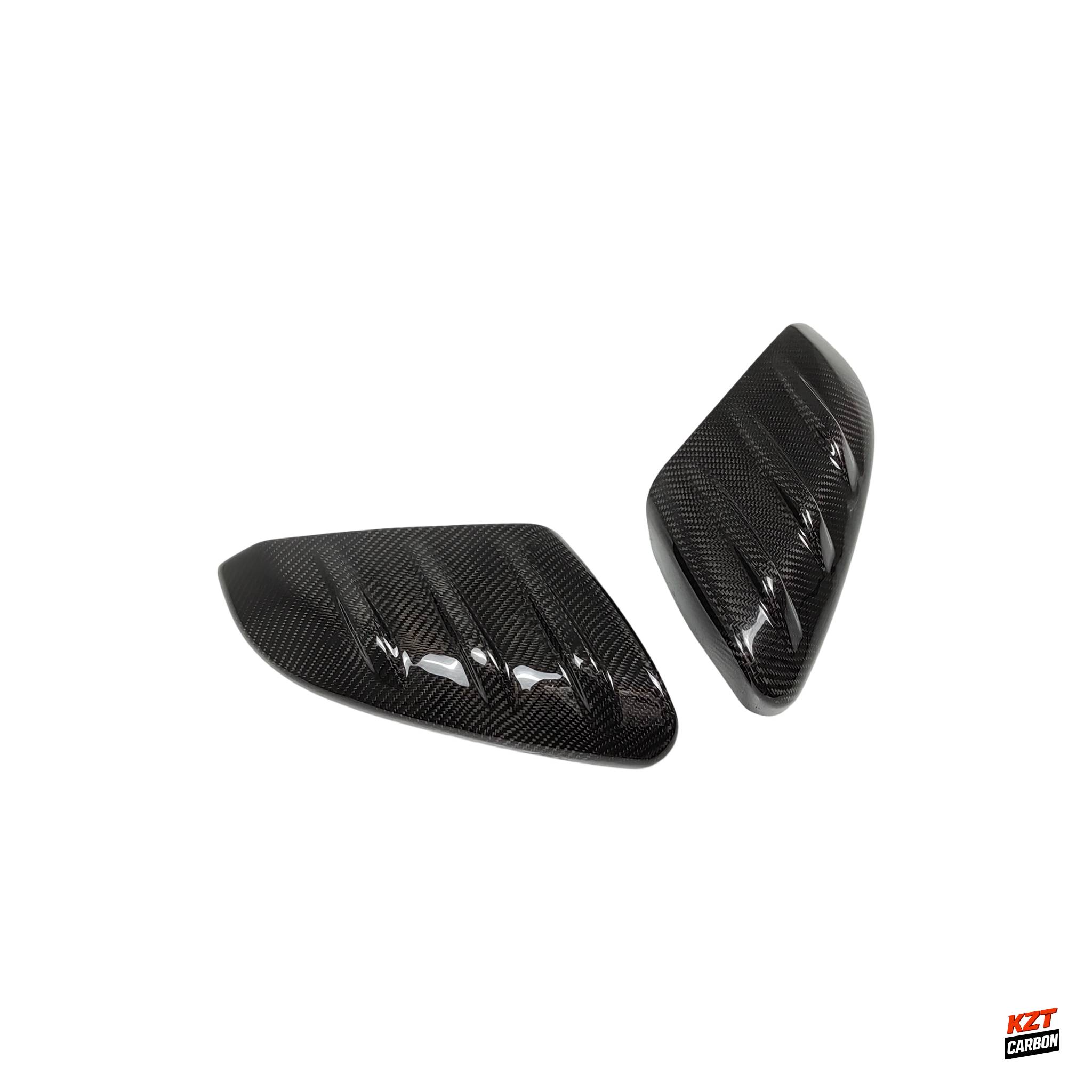 For Honda Civic FK7 FC1 FK8 Type R MU Type Dry Carbon Fiber Side Mirror Cover