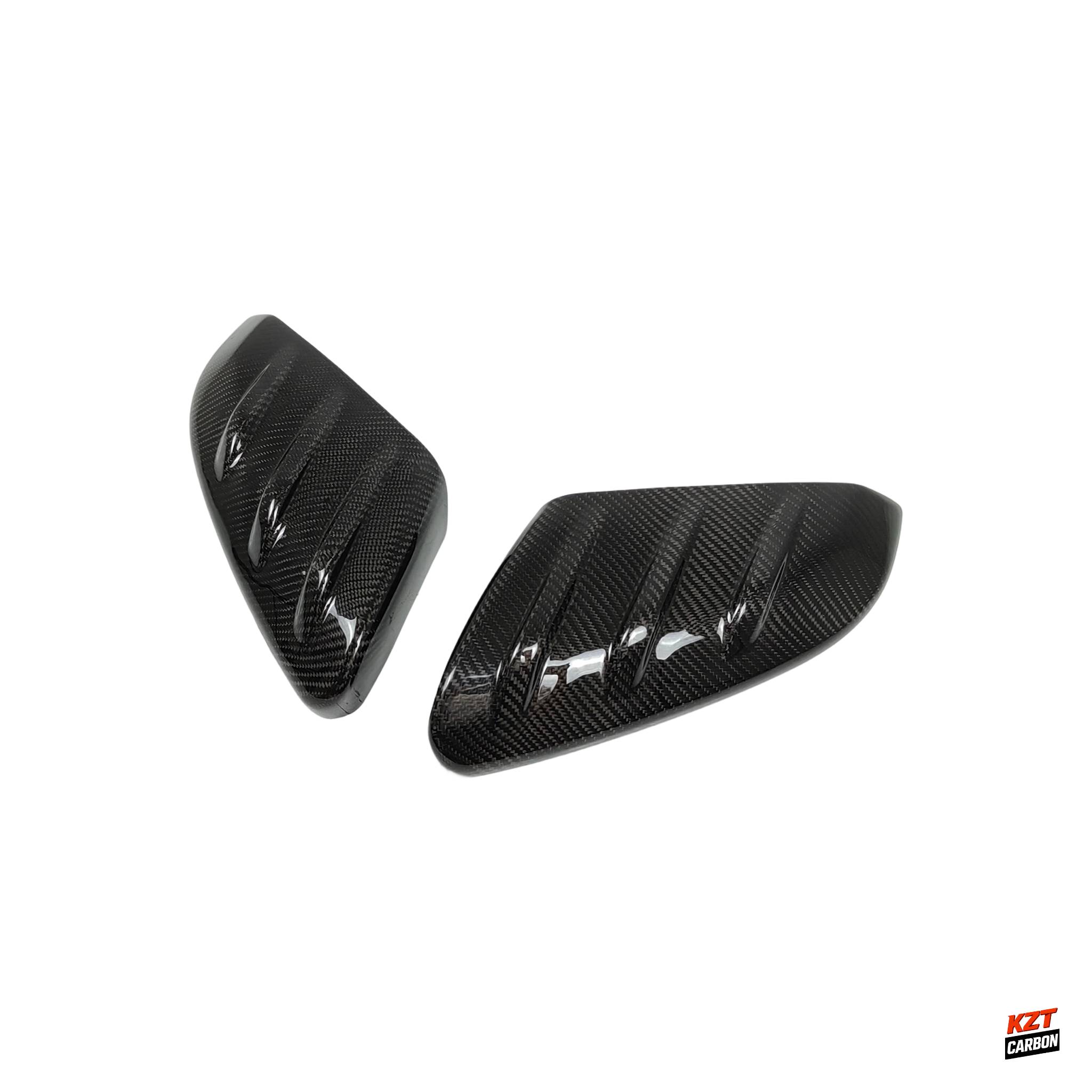 For Honda Civic FK7 FC1 FK8 Type R MU Type Dry Carbon Fiber Side Mirror Cover