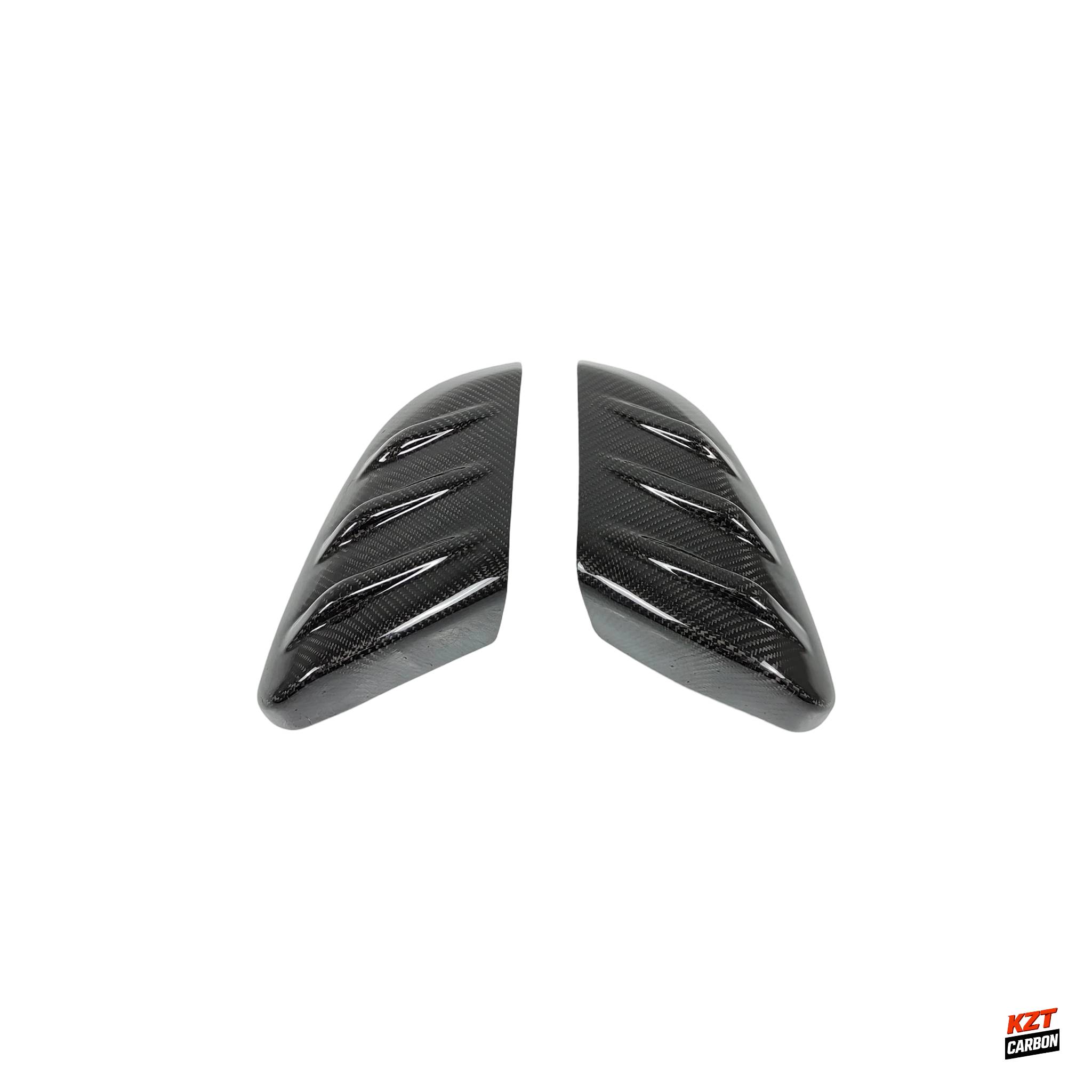 For Honda Civic FK7 FC1 FK8 Type R MU Type Dry Carbon Fiber Side Mirror Cover