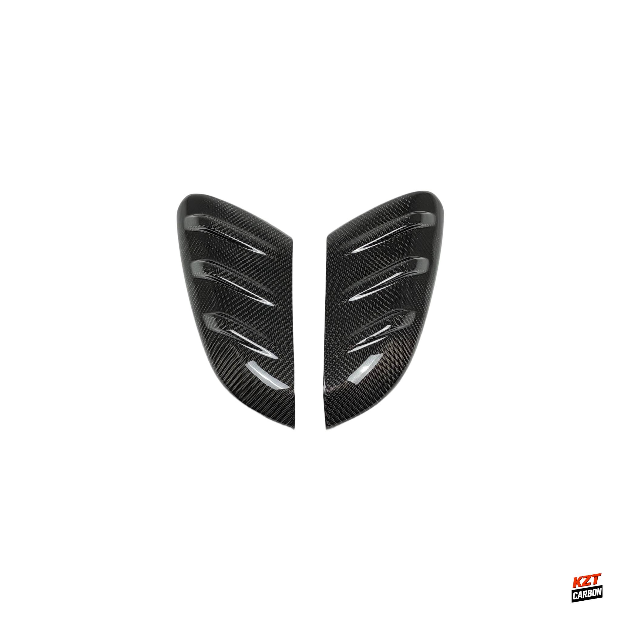 For Honda Civic FK7 FC1 FK8 Type R MU Type Dry Carbon Fiber Side Mirror Cover