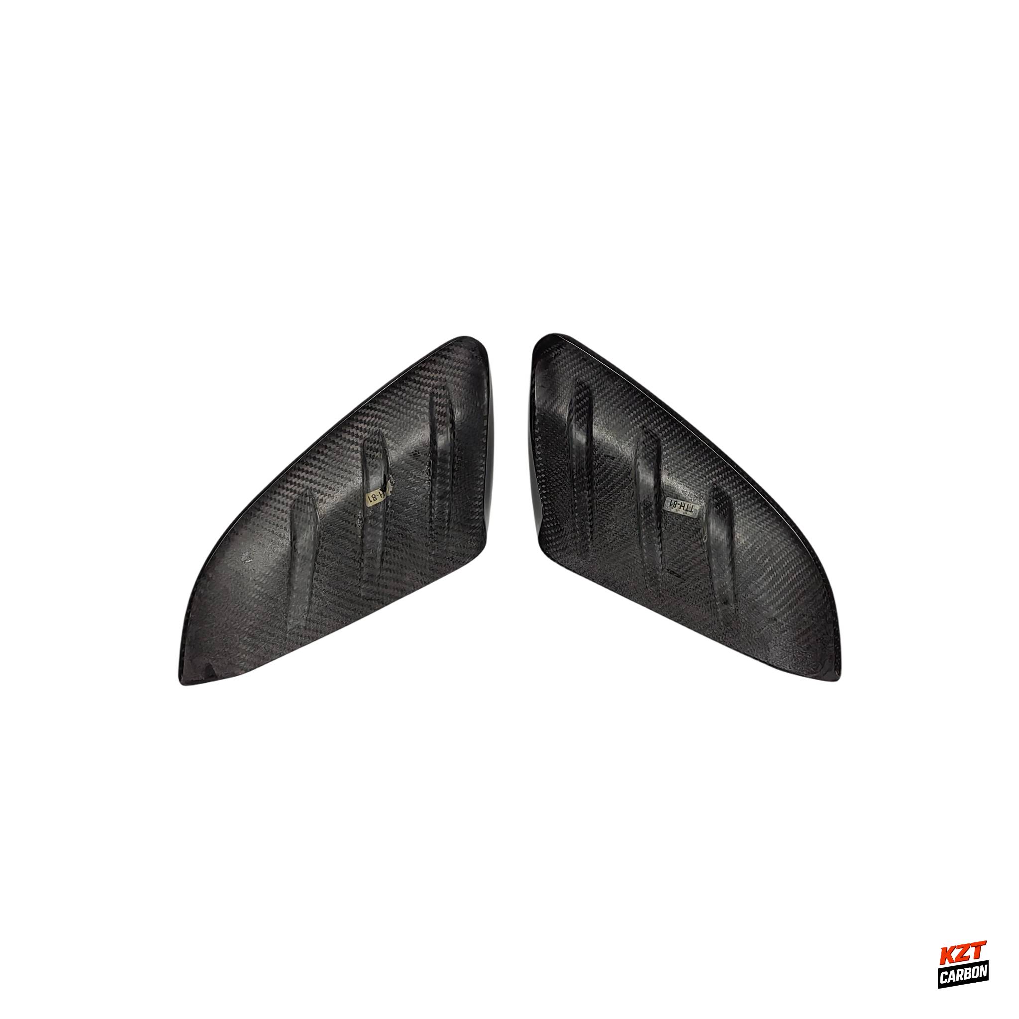 For Honda Civic FK7 FC1 FK8 Type R MU Type Dry Carbon Fiber Side Mirror Cover